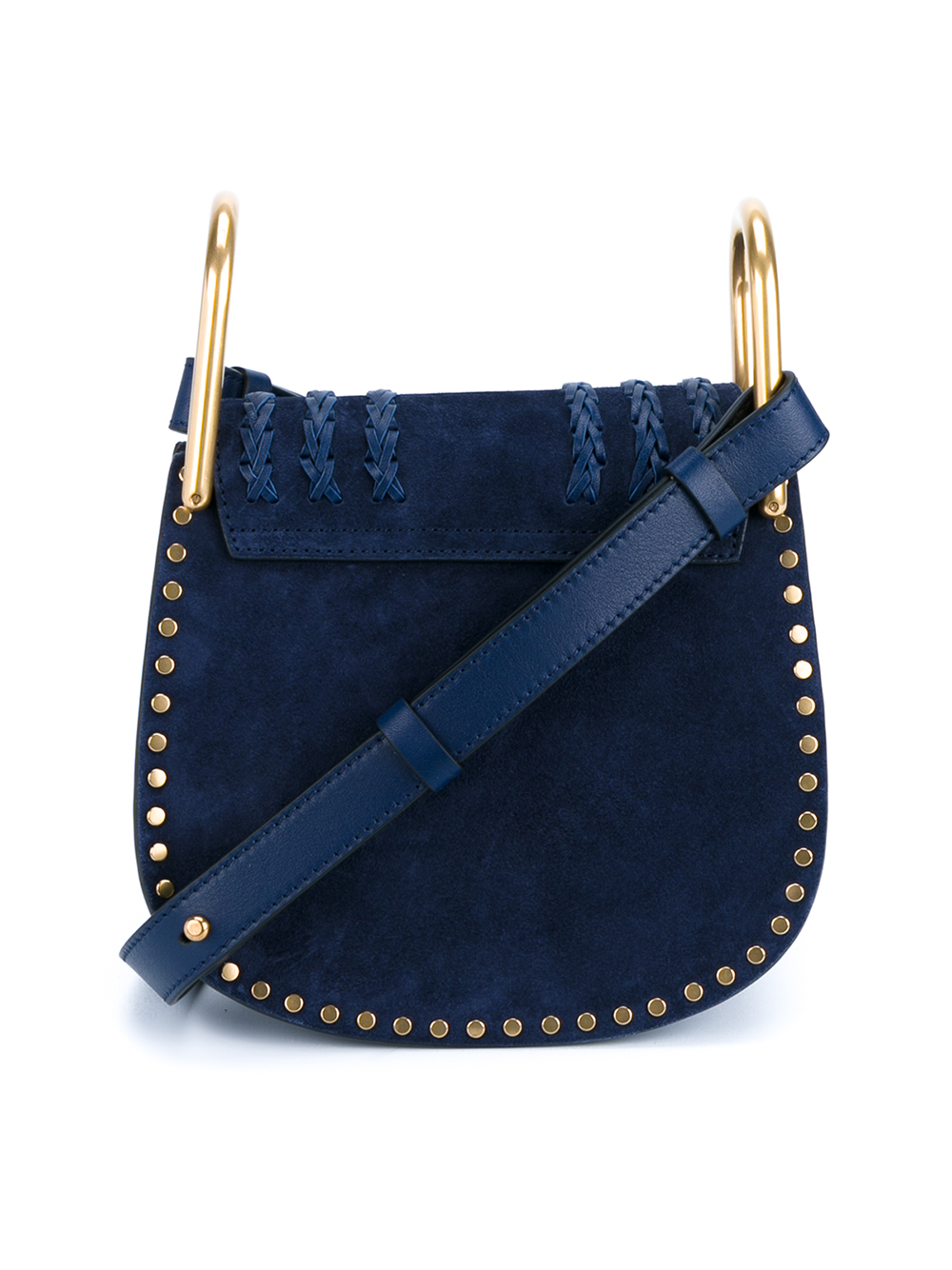 Chlo Mini \u0026#39;hudson\u0026#39; Crossbody Bag in Blue | Lyst