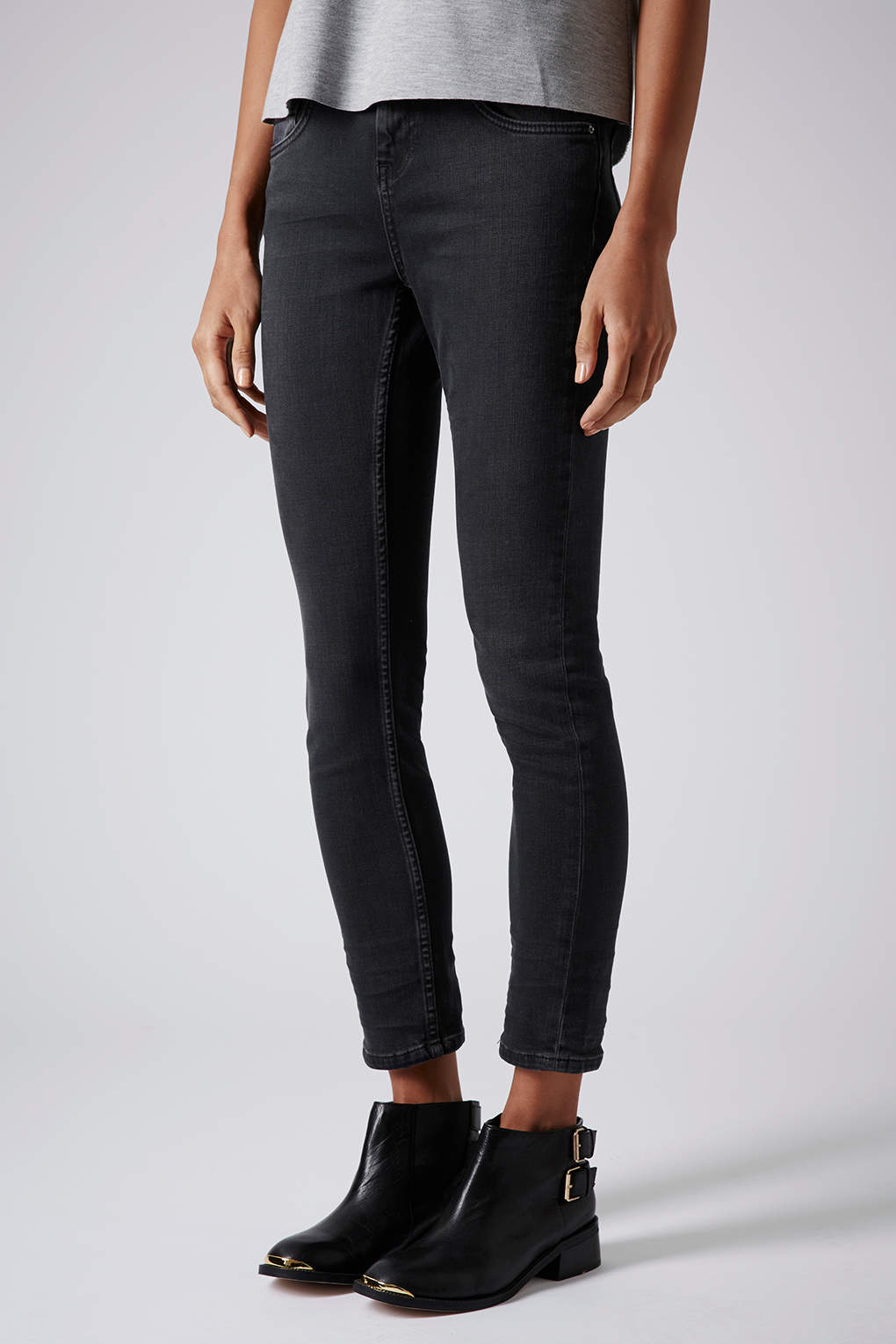 topshop black skinny jeans