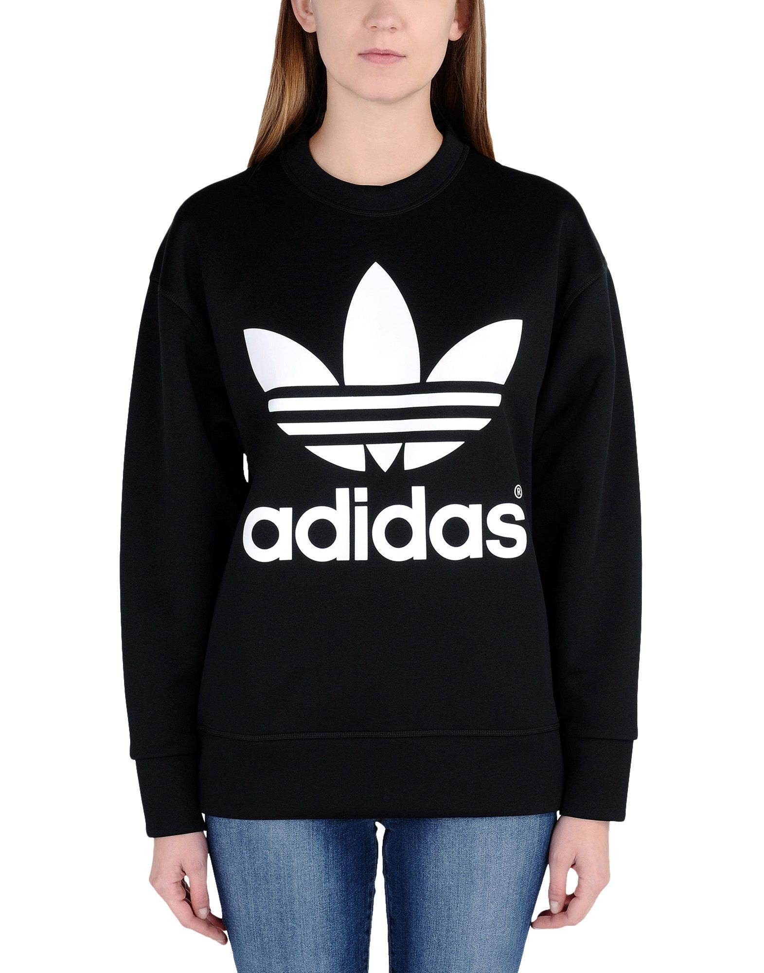 Adidas originals Sweatshirt in Black | Lyst