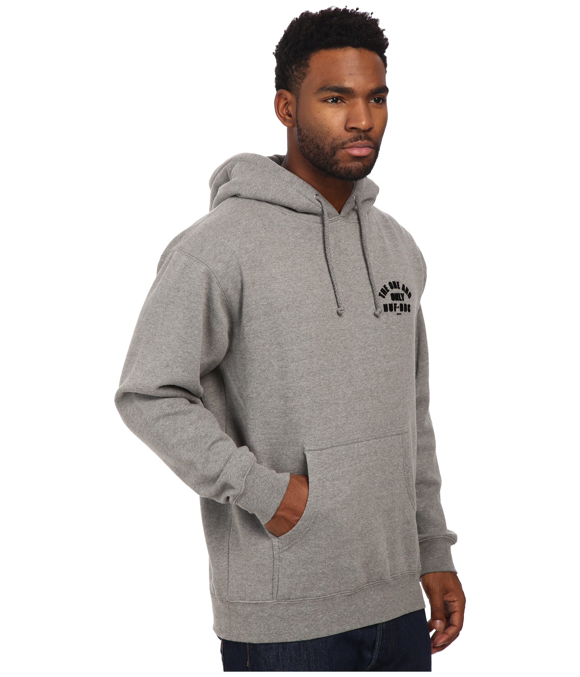 Lyst - Huf Chief Pullover Hoodie in Gray for Men
