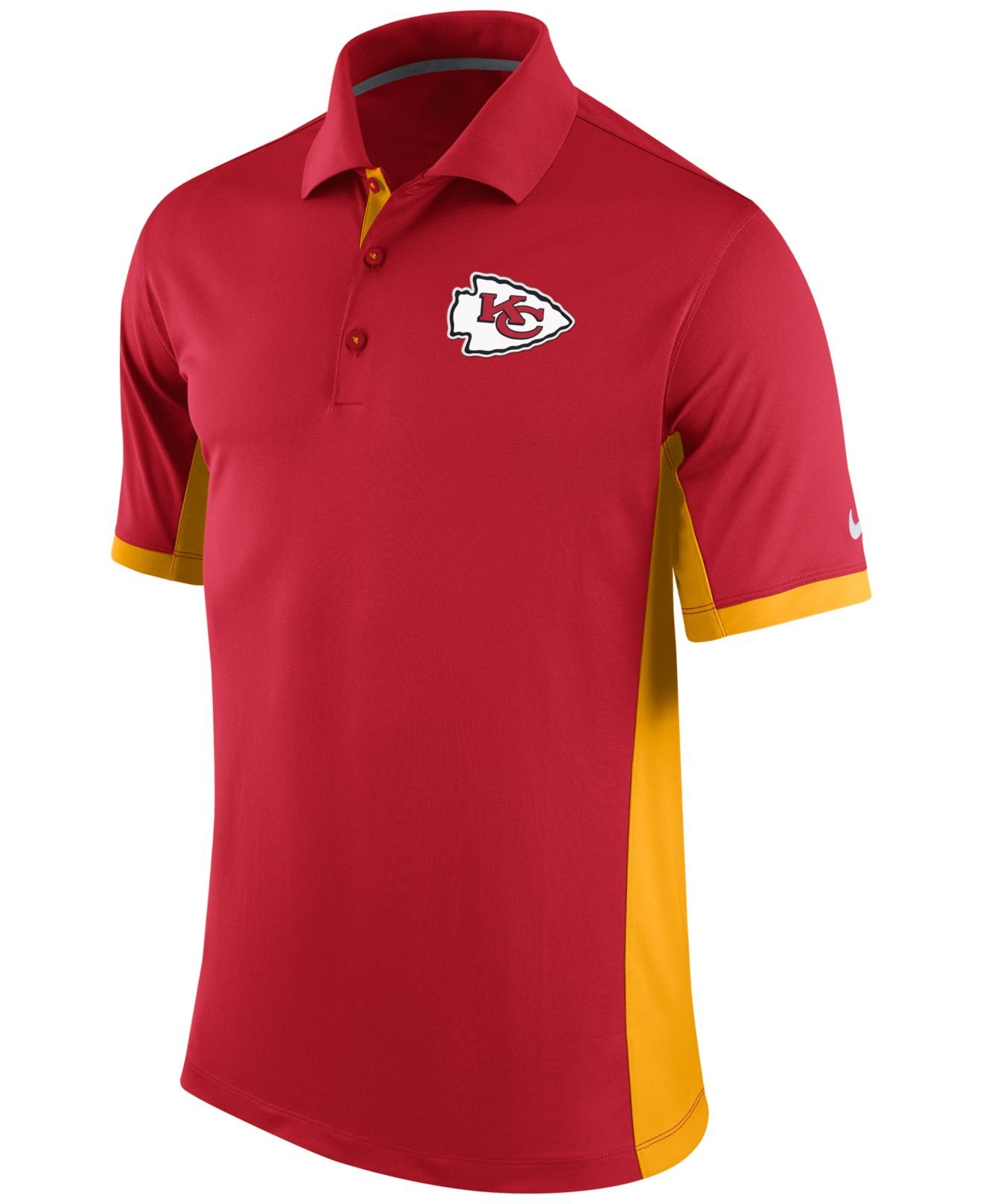 Nike Men's Kansas City Chiefs Team Issue Polo in Red for Men | Lyst
