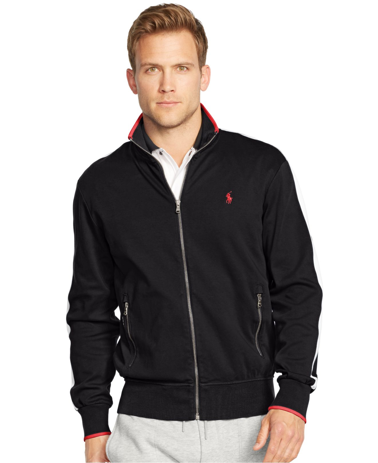 Download Polo ralph lauren Men's Full-zip Interlock Track Jacket in ...