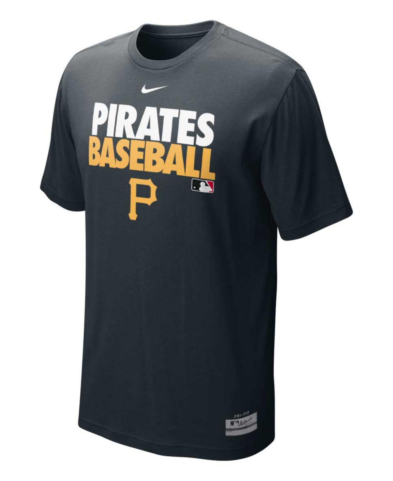 Nike Men'S Short-Sleeve Pittsburgh Pirates Dri-Fit Graphic T-Shirt in ...