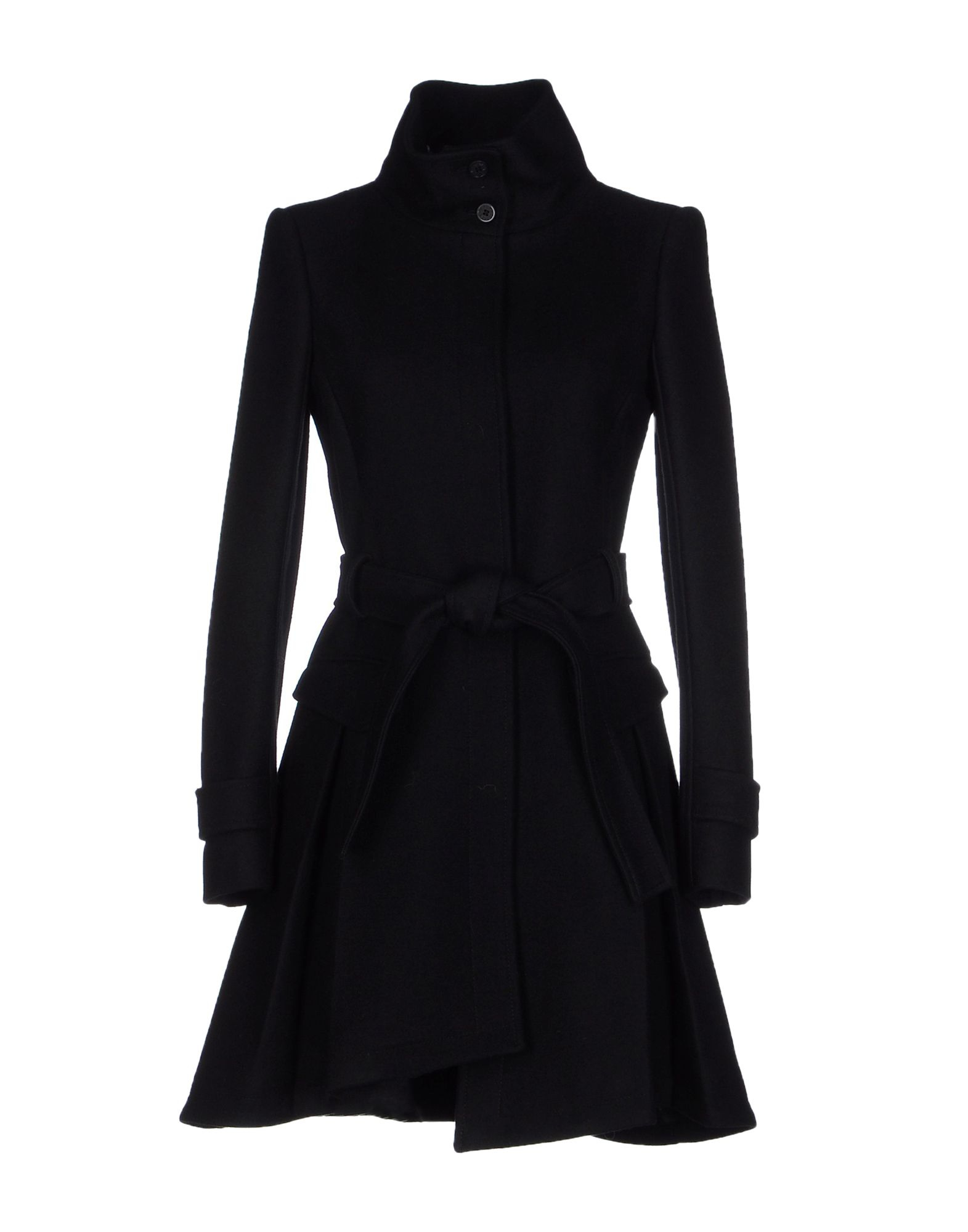Patrizia pepe Coat in Black | Lyst