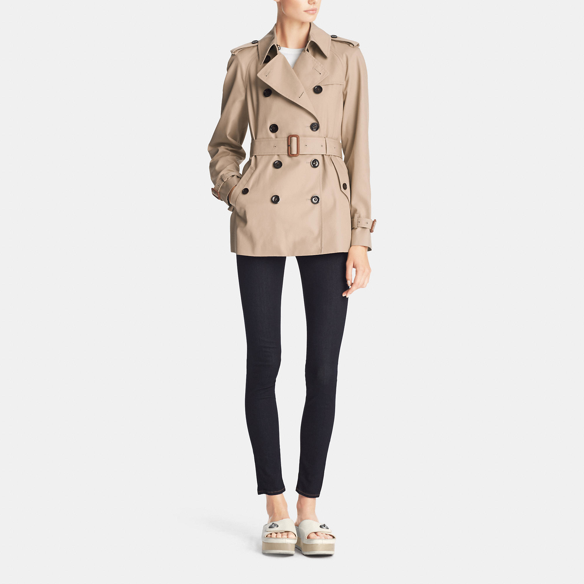 coach classic trench-tech
