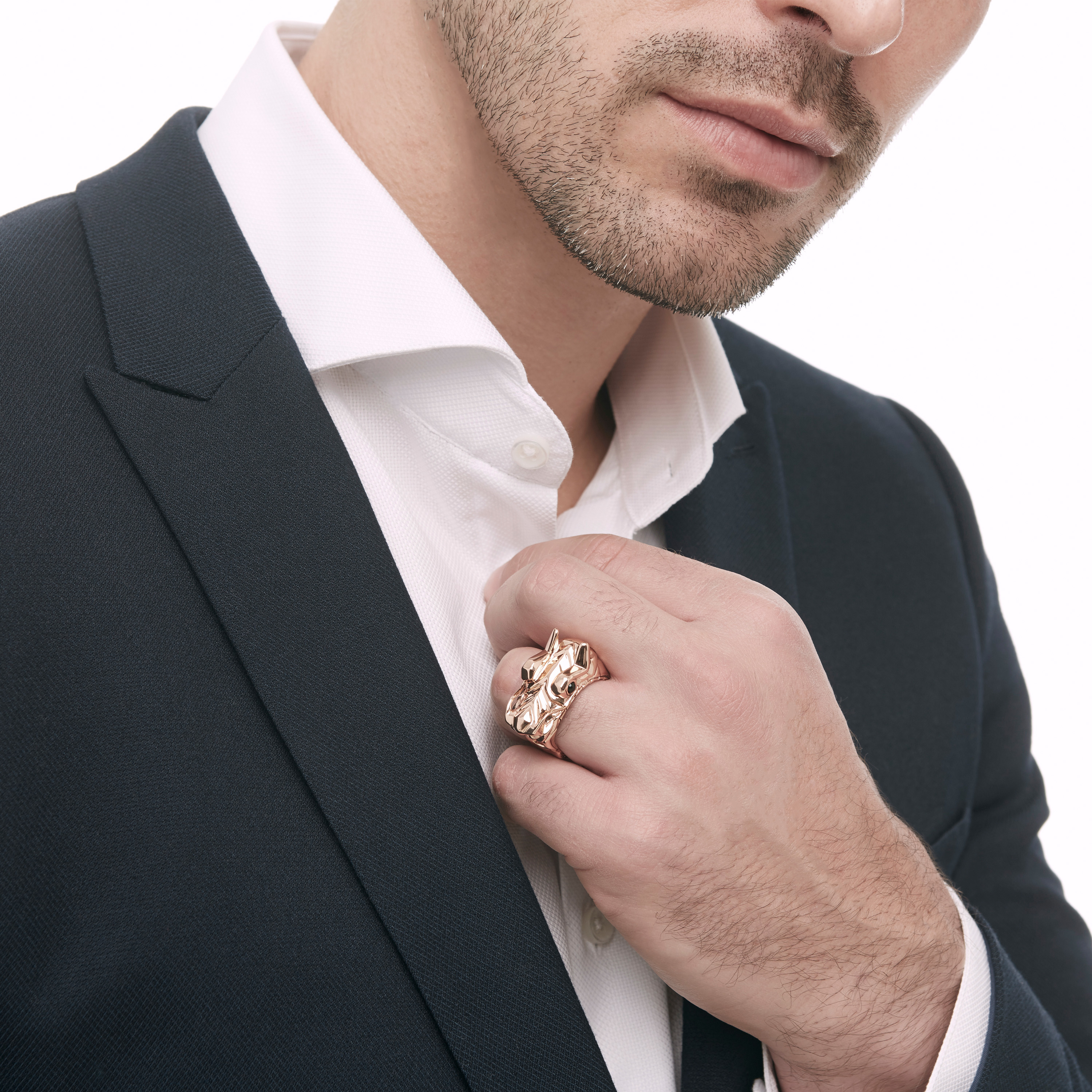 Lyst John Hardy Legends Naga Ring In Silver And Bronze in Metallic for Men