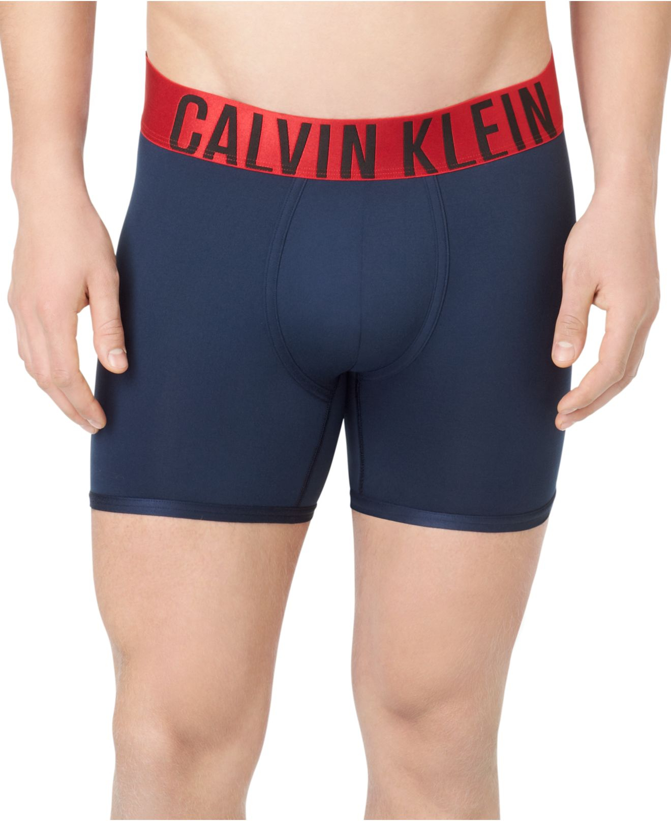 Lyst - Calvin Klein Men's Microfiber Boxer Briefs in Blue for Men