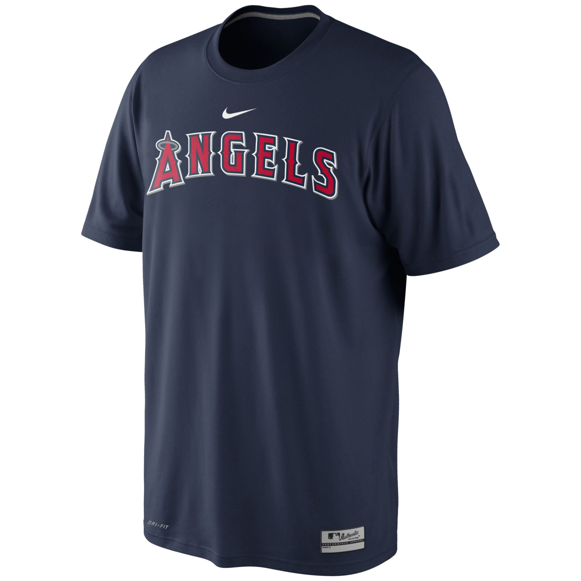 Nike Mens Shortsleeve Drifit Los Angeles Angels Of Anaheim Tshirt in ...