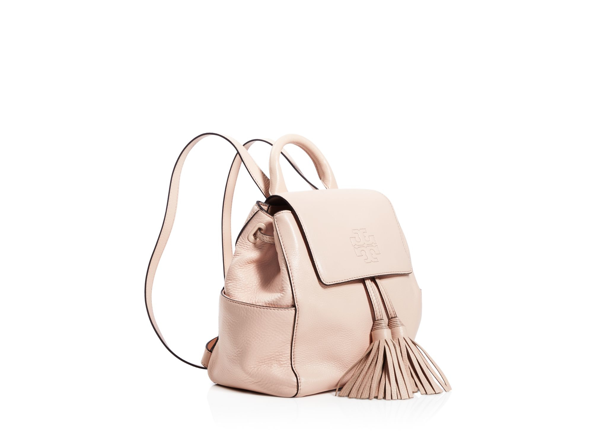 Lyst Tory Burch Thea Mini Backpack in Pink