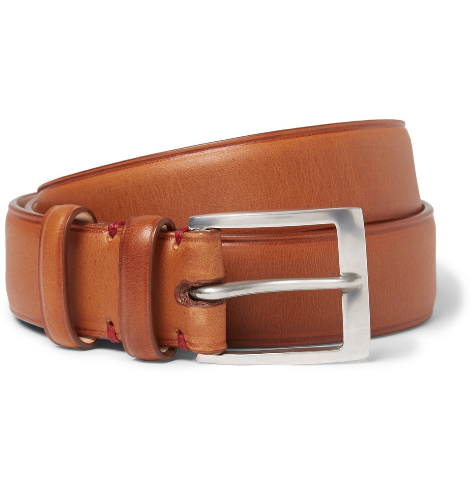 Lyst - Paul Smith Tan 3Cm Leather Belt in Brown for Men