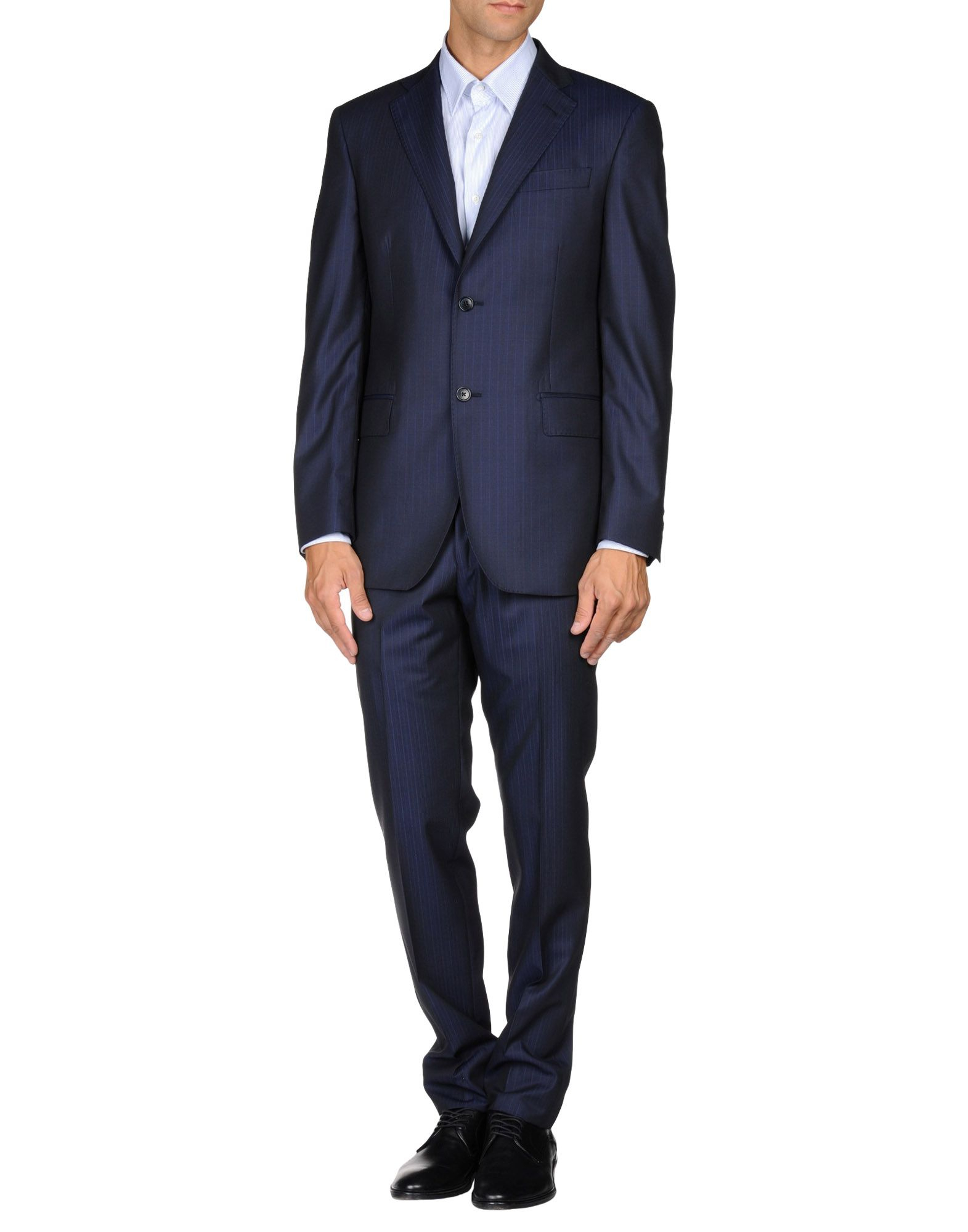 Balmain Suit in Blue for Men (Dark blue) Lyst