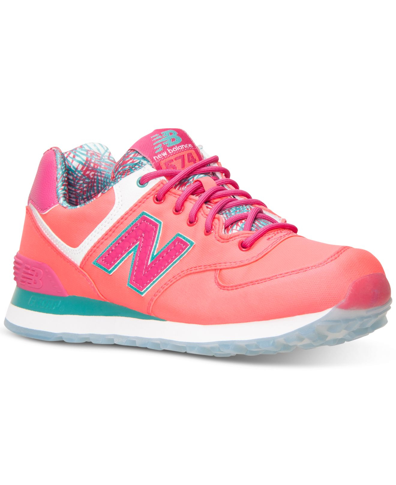 Lyst - New Balance Womens 574 Island Casual Sneakers From Finish Line ...