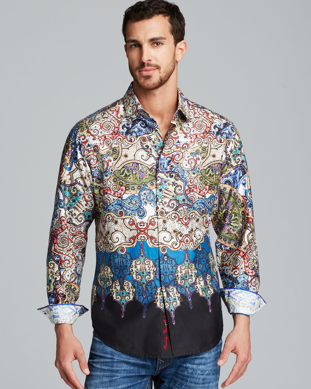 Lyst - Robert Graham Man Friday Paisley Long Sleeve Sport Shirt Classic