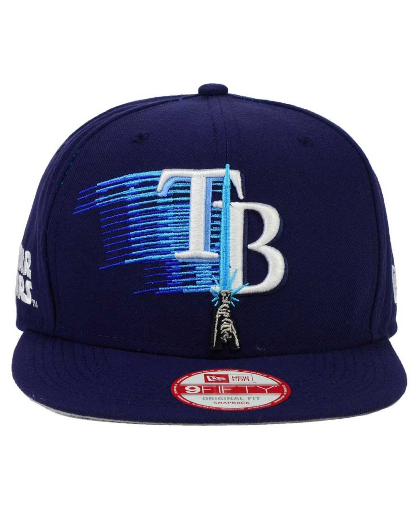 Lyst KTZ Tampa Bay Rays Star Wars Logoswipe 9fifty Snapback Cap in