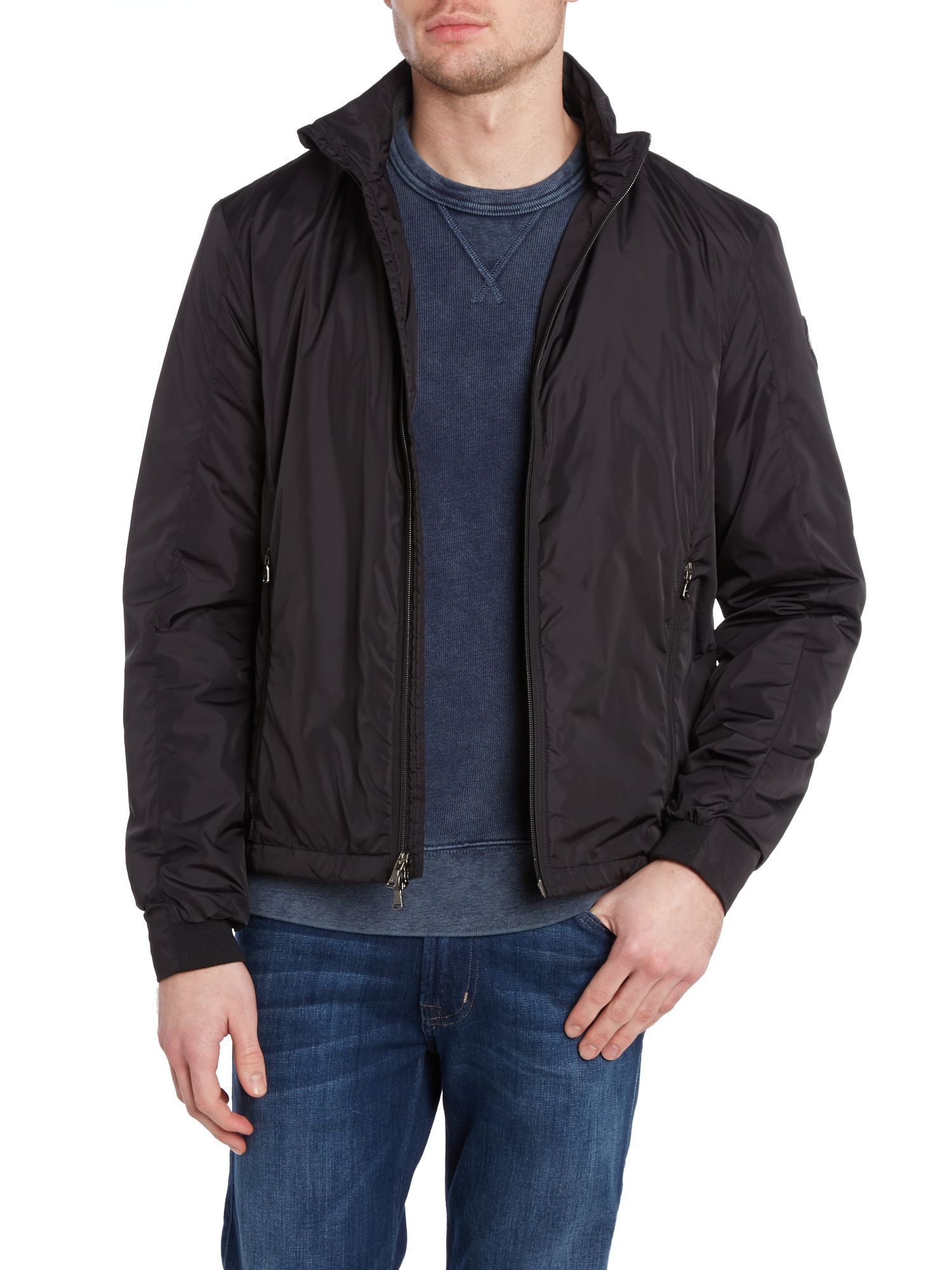 Polo ralph lauren Simplux Padded Performance Hooded Jacket in Black for ...