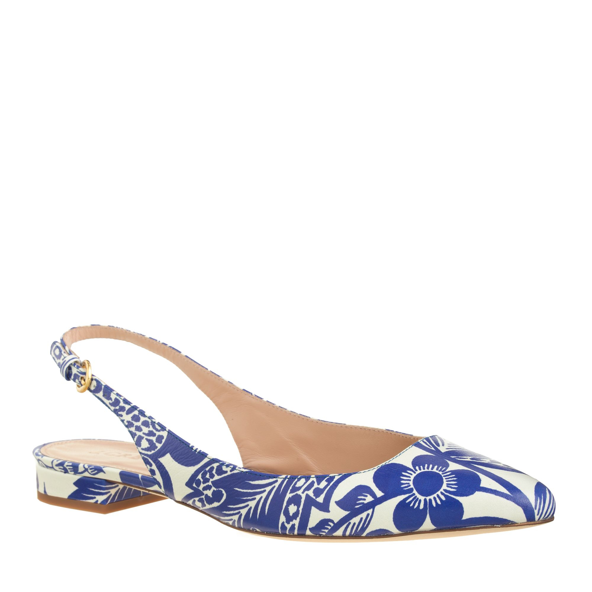 j crew slingback flats