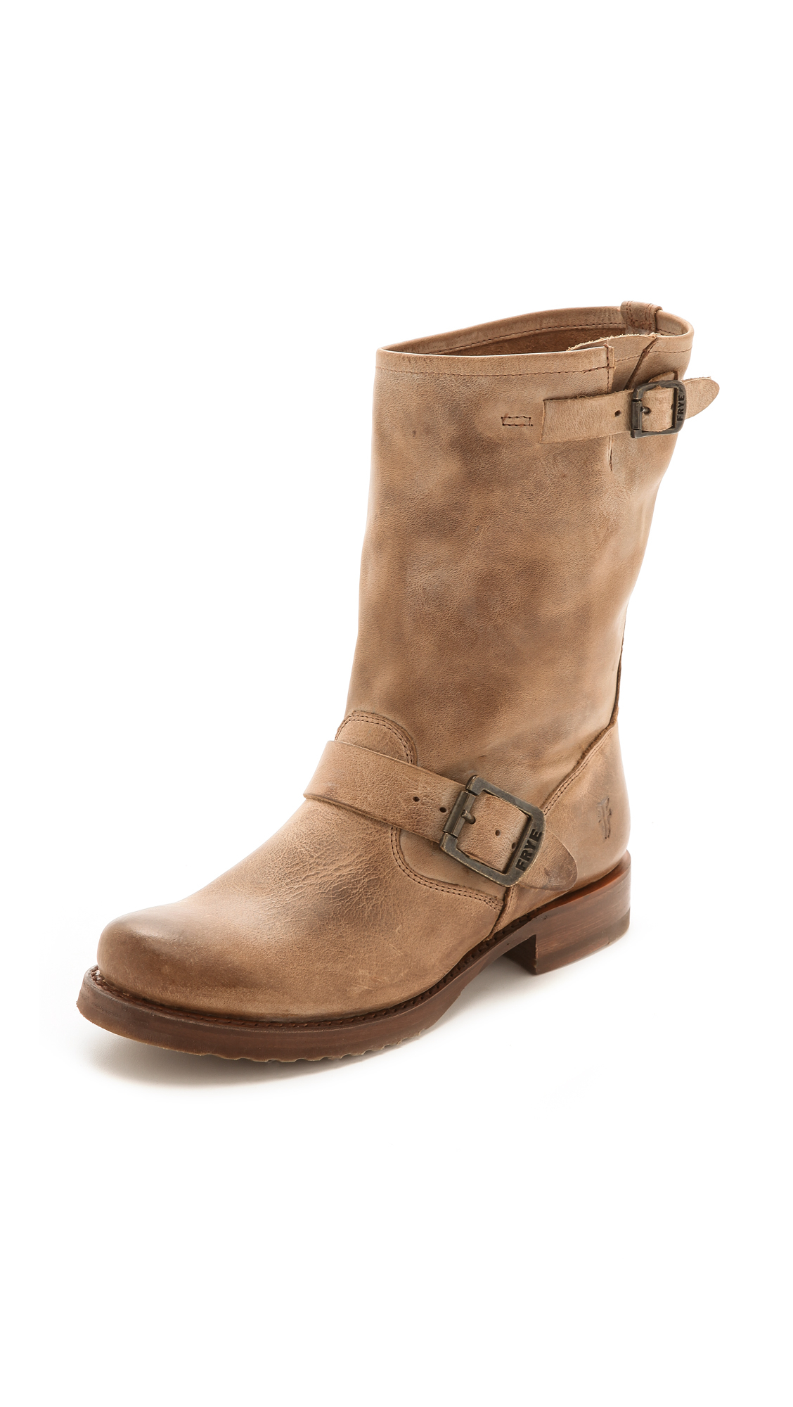 Frye Veronica Short Boots - Tan in Brown | Lyst1128 x 2000