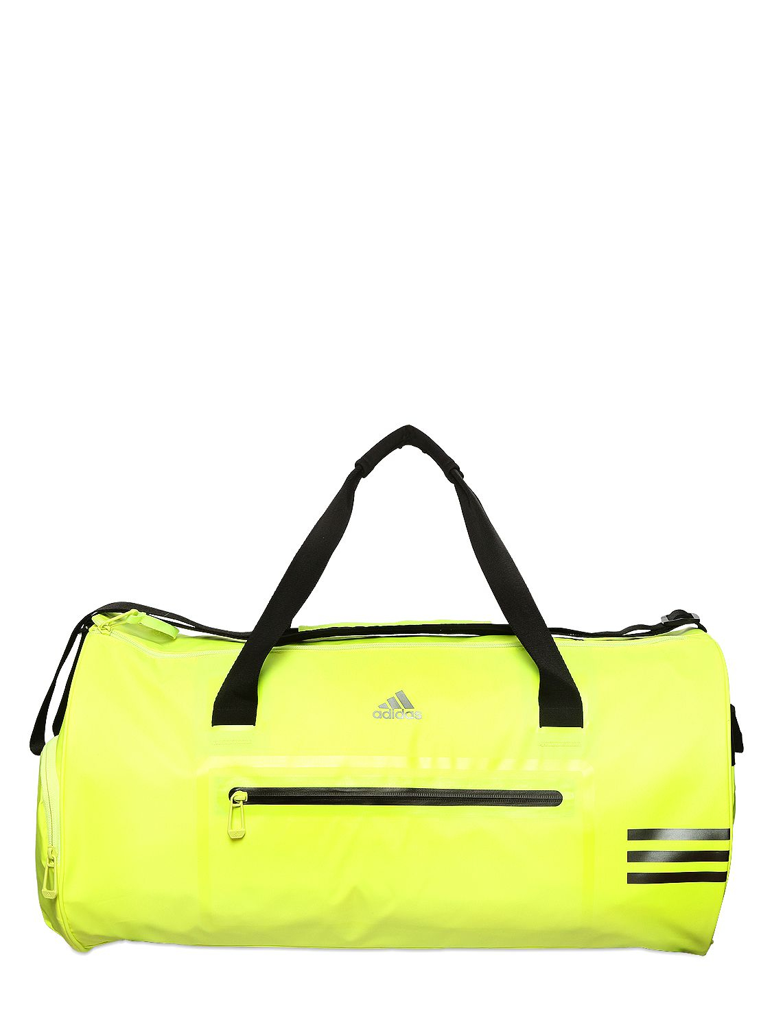 Lyst Adidas Water Repellent Coated Nylon Duffle Bag In Yellow For Men Gallery