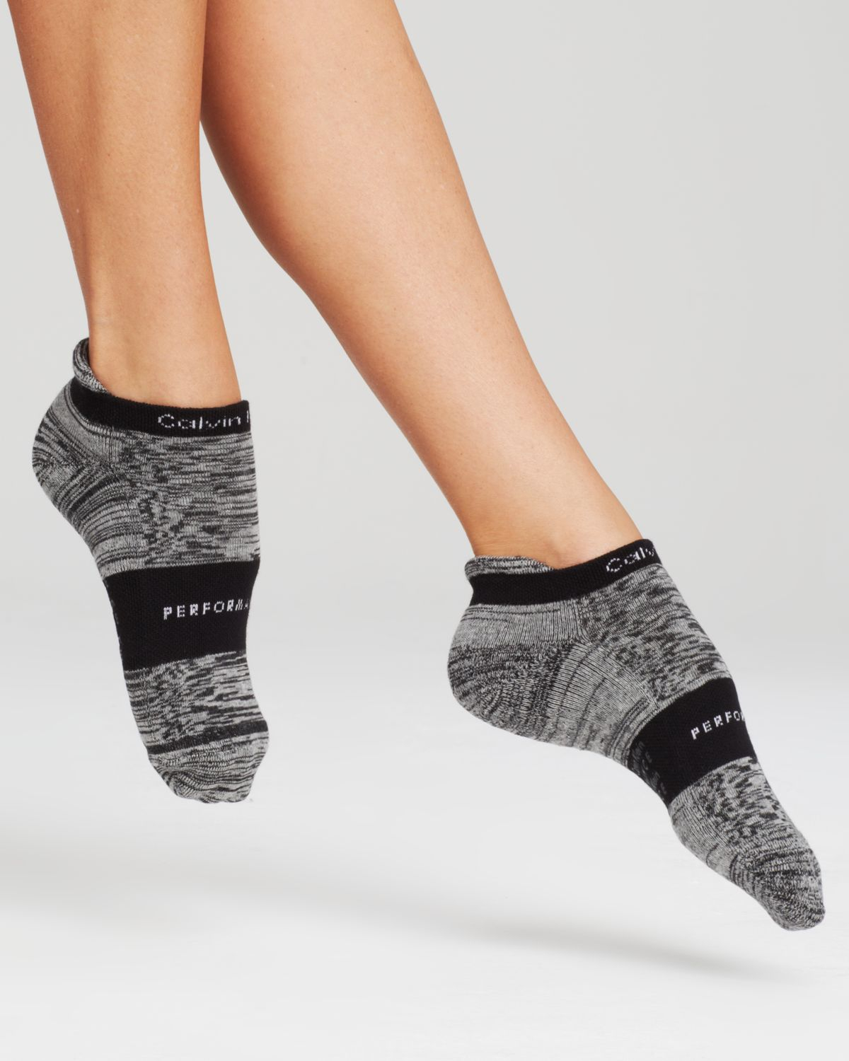 Lyst Calvin Klein Active Liner Ankle Socks In Black