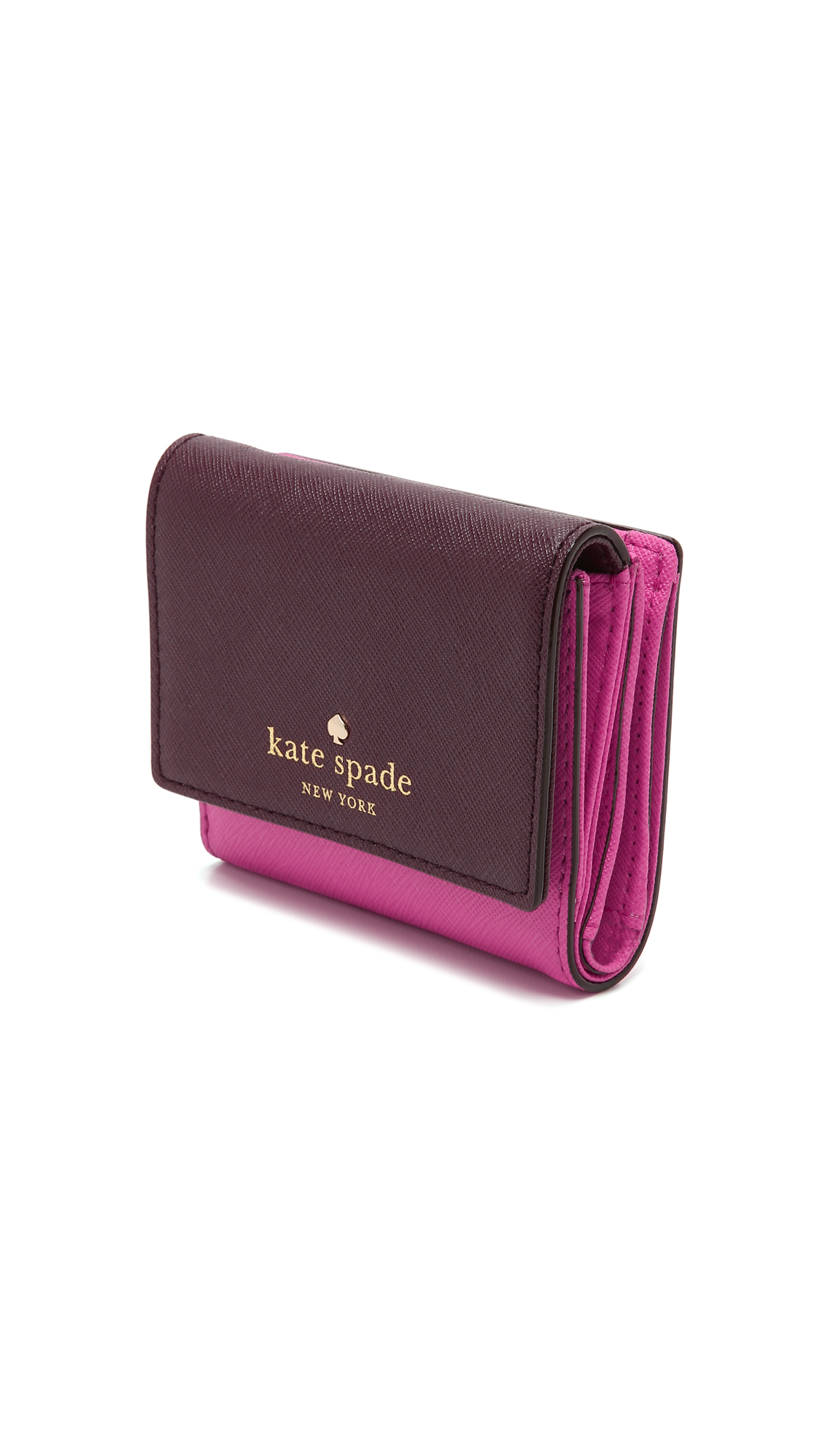 Lyst - Kate Spade New York Tavy Wallet - Mulled Wine/vivid Snapdragon in Purple