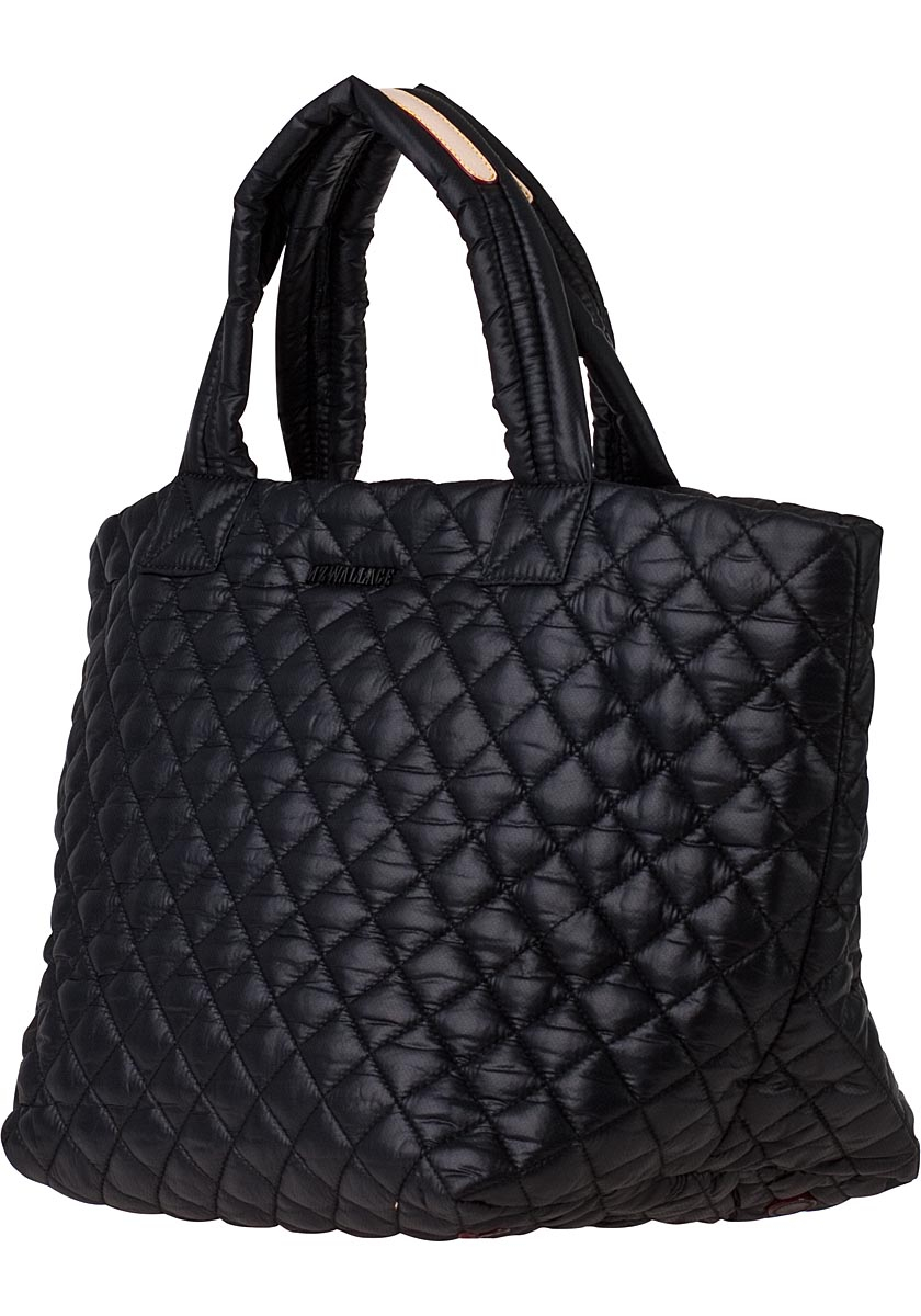 Mz wallace M Z Wallace Small Metro Tote Black Nylon in Black | Lyst