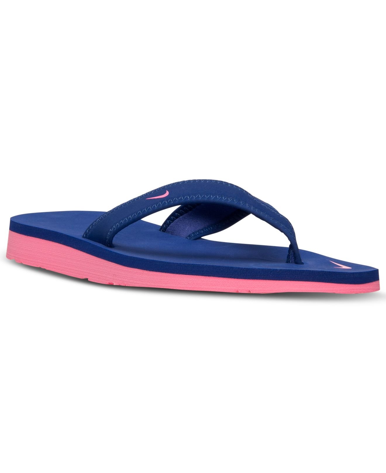 nike women's comfort thong sandals from finish line