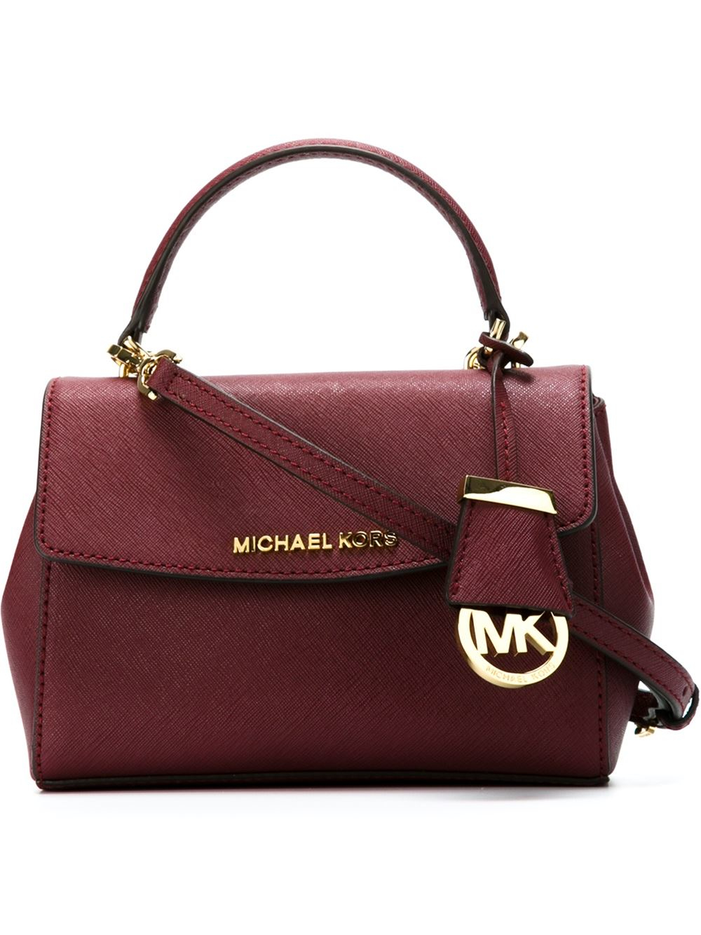 mk small red bag