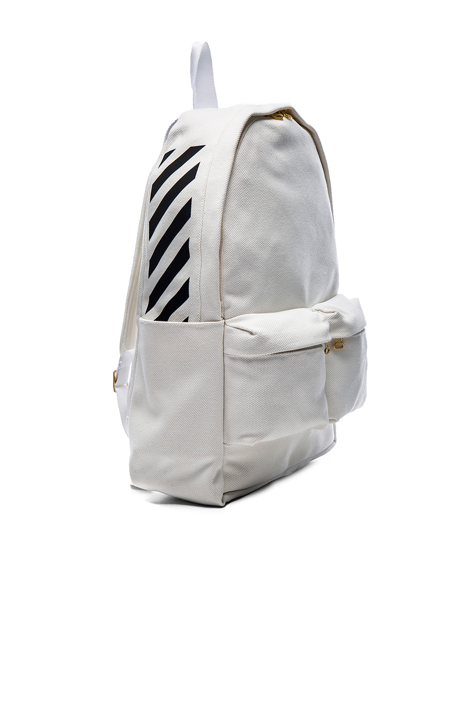 Off-white c/o virgil abloh Canvas Backpack in White for Men | Lyst