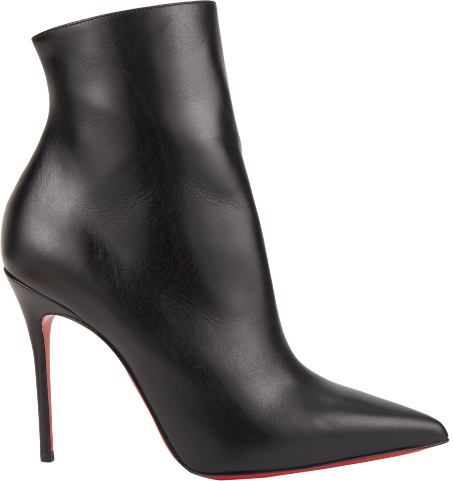 christian louboutin pointed-toe ankle boots | The Little Arts Academy