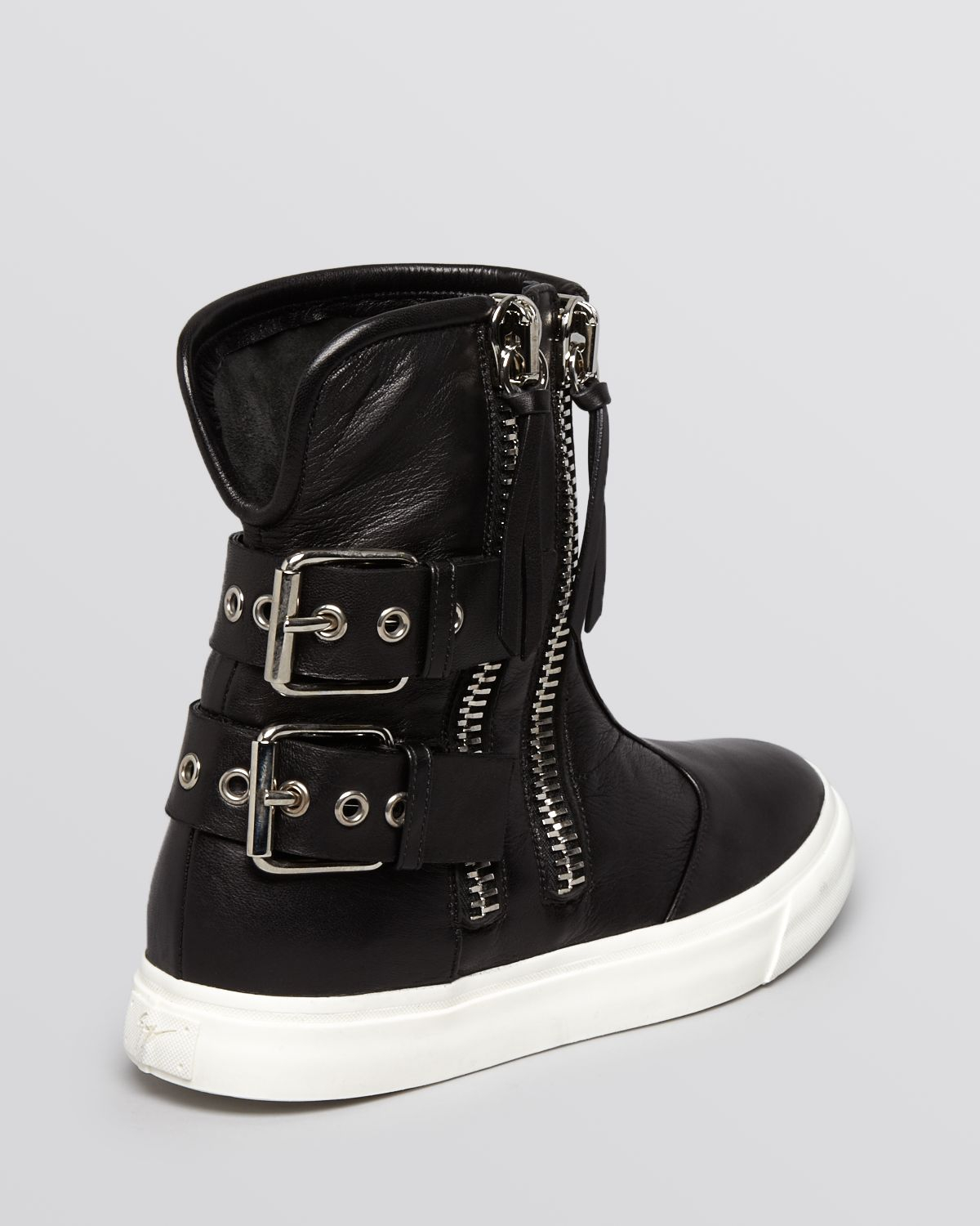 black high top giuseppes