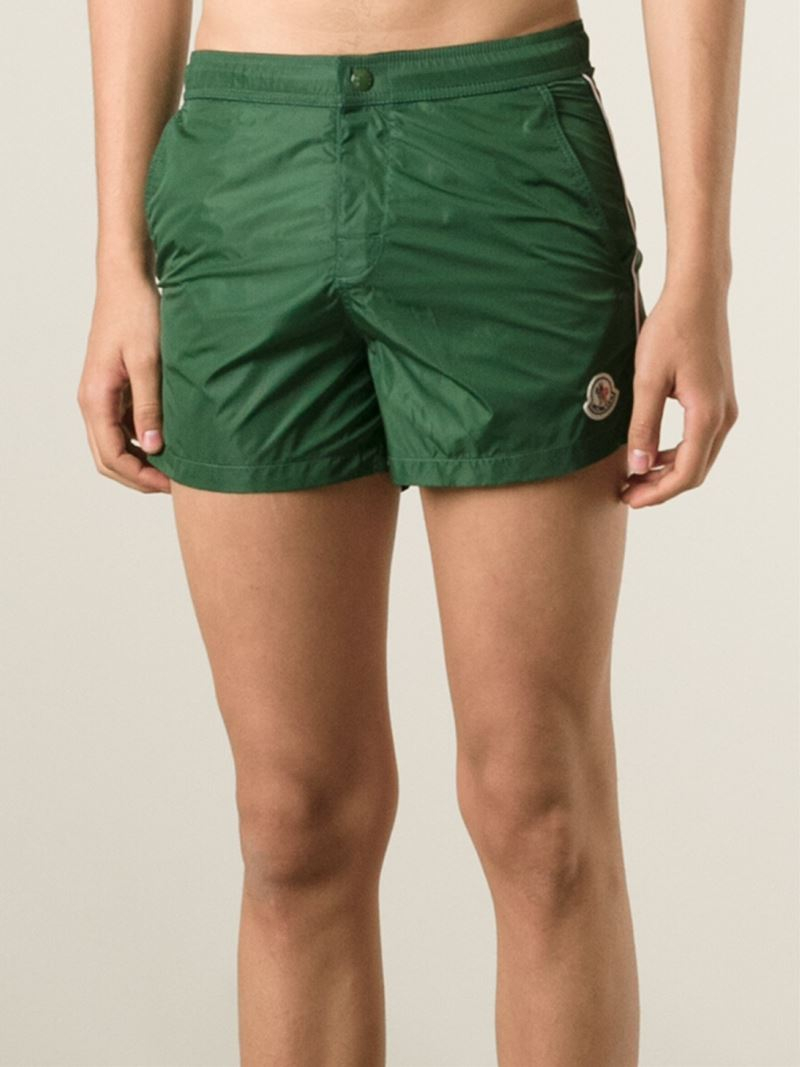 khaki green moncler shorts khaki green moncler shorts
