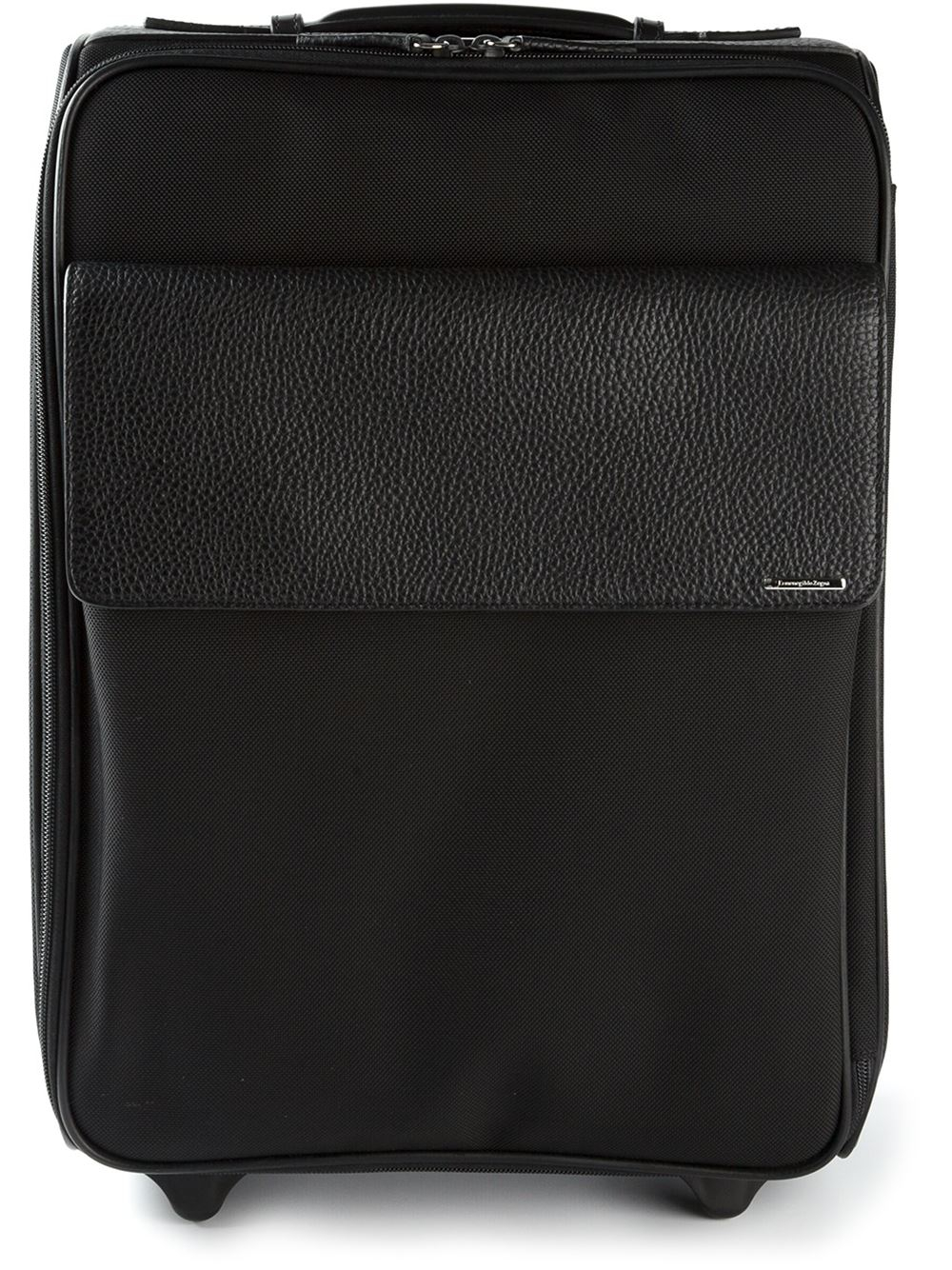 Ermenegildo zegna Wheeled Luggage Bag in Black for Men Lyst