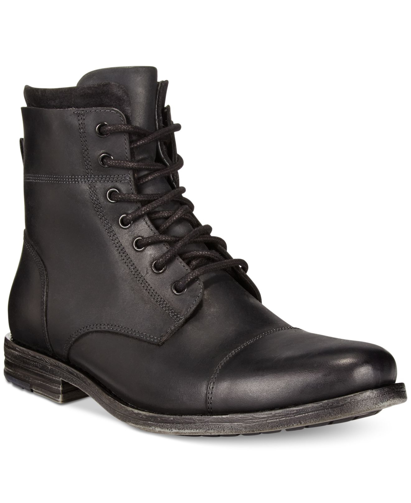Lyst - Kenneth Cole Reaction Steer The Wheel Boots in Black for Men