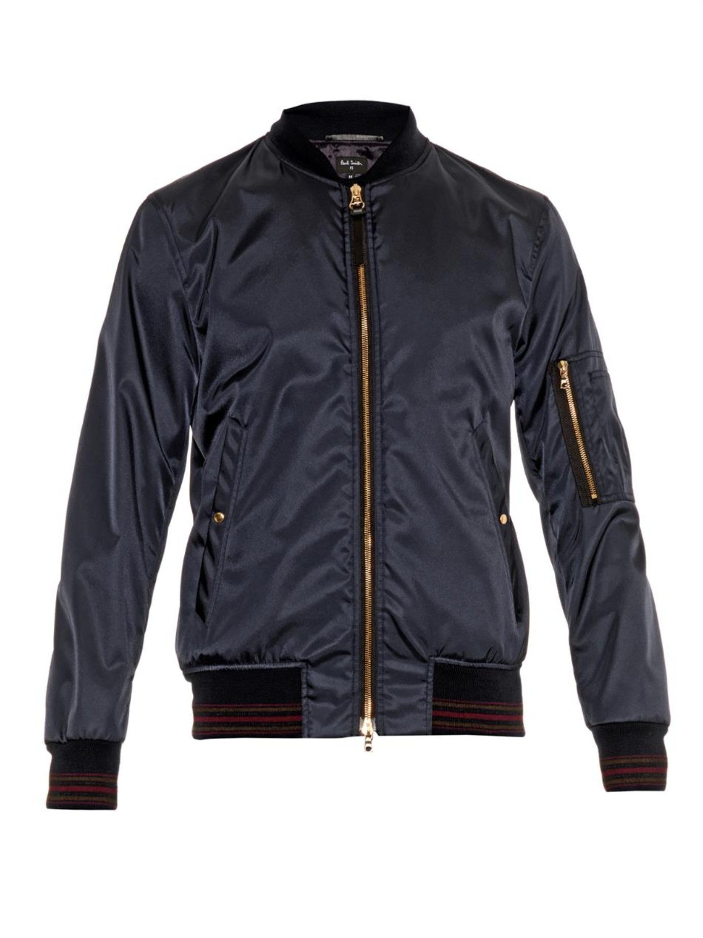 Ps by paul smith Lightweight Bomber Jacket in Blue for Men Lyst
