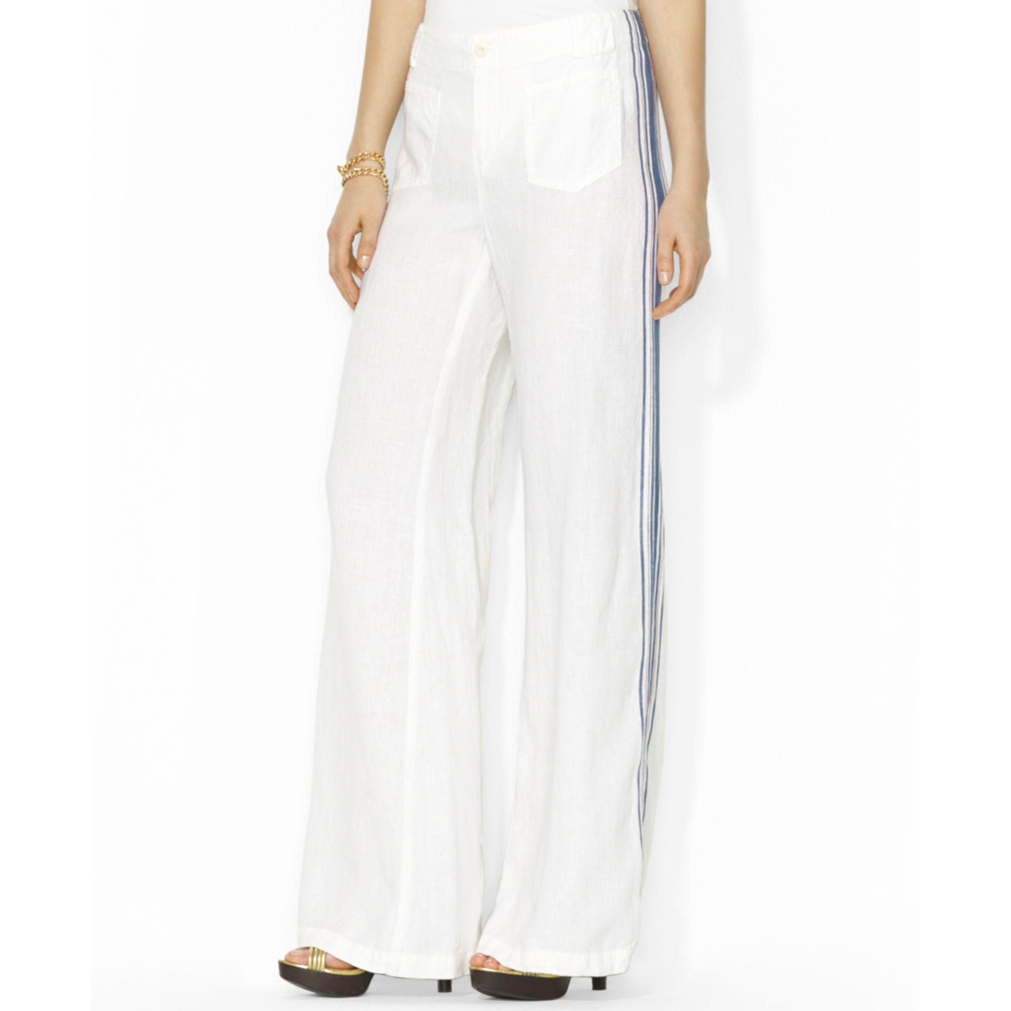 ralph lauren side zip pants