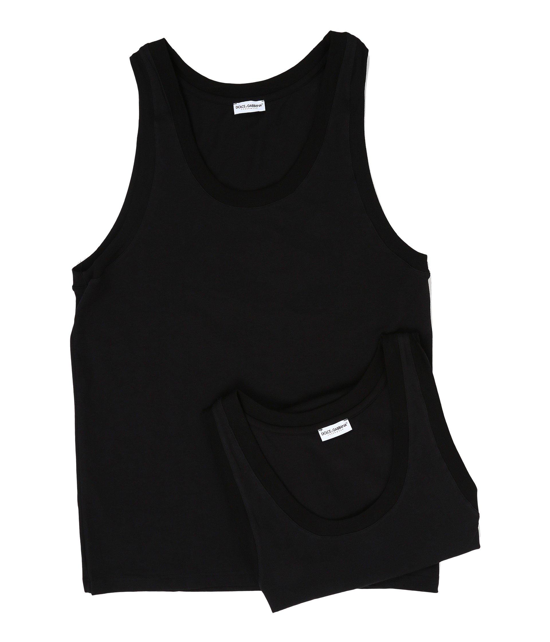 Dolce /& Gabbana Mens Day by Day Bi Pack Tank Top 2-Pack