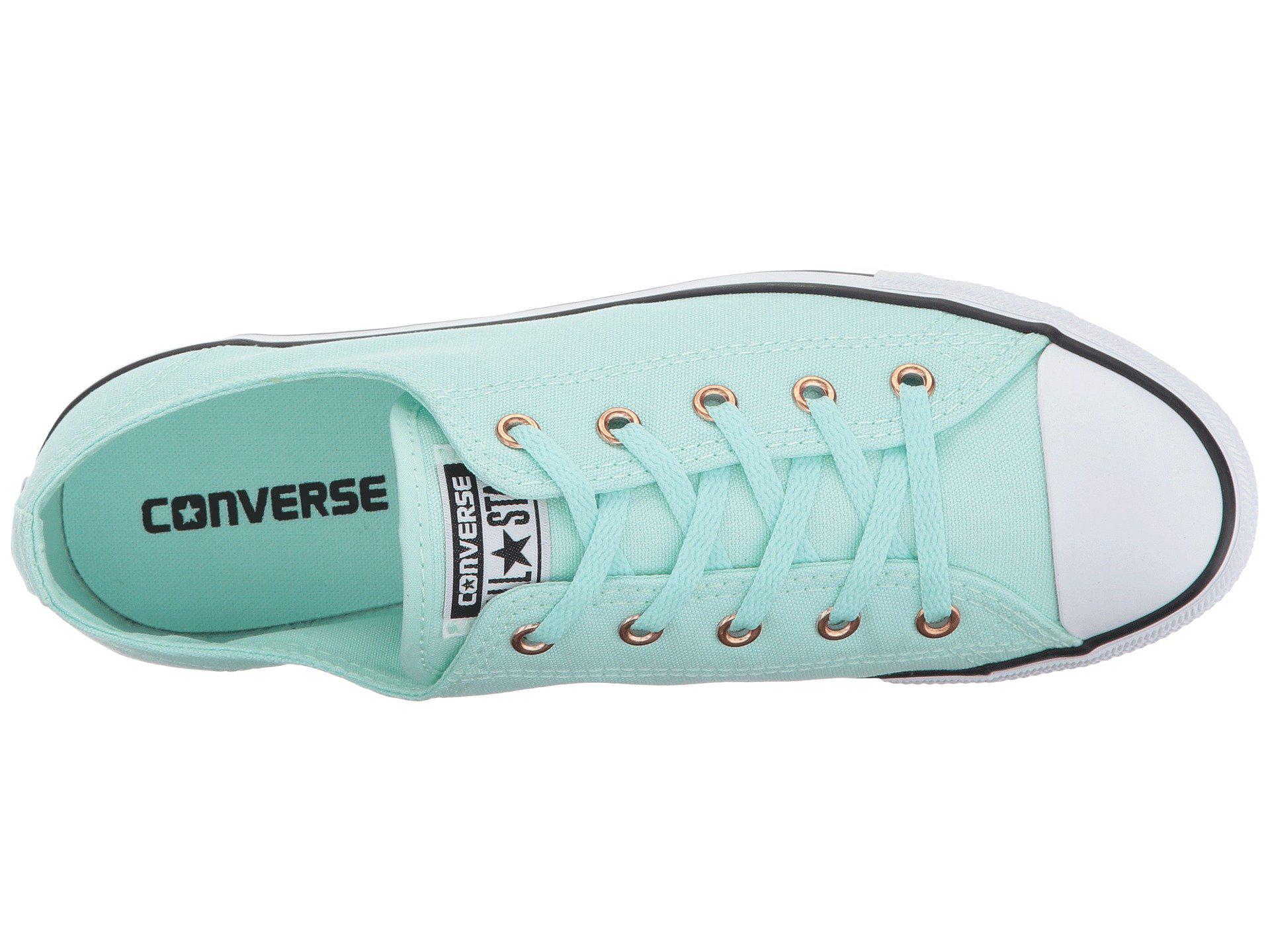 converse dainty ox mint