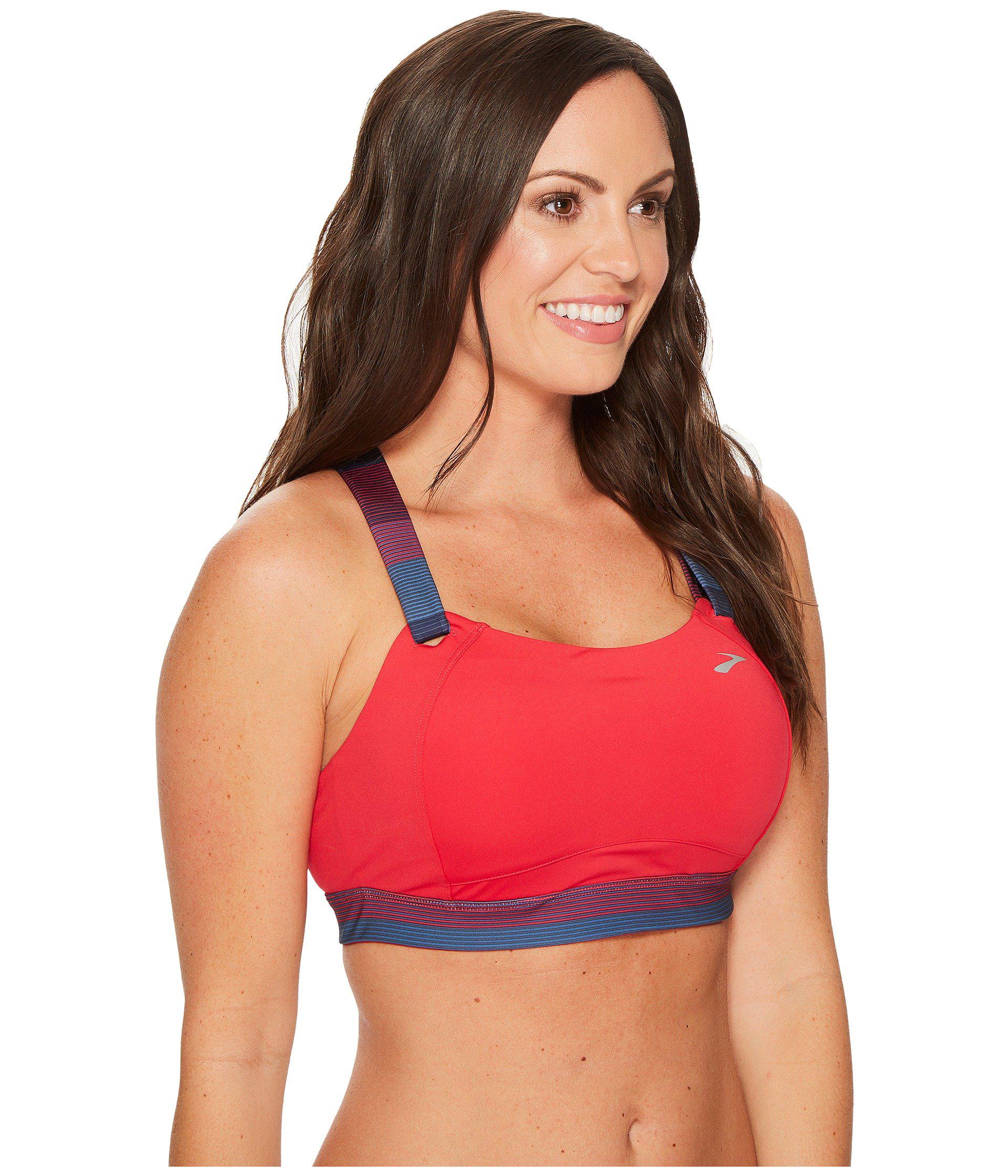 brooks juno high impact sports bra