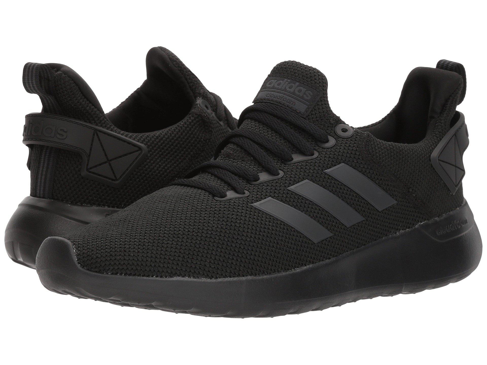 all black cloudfoam adidas