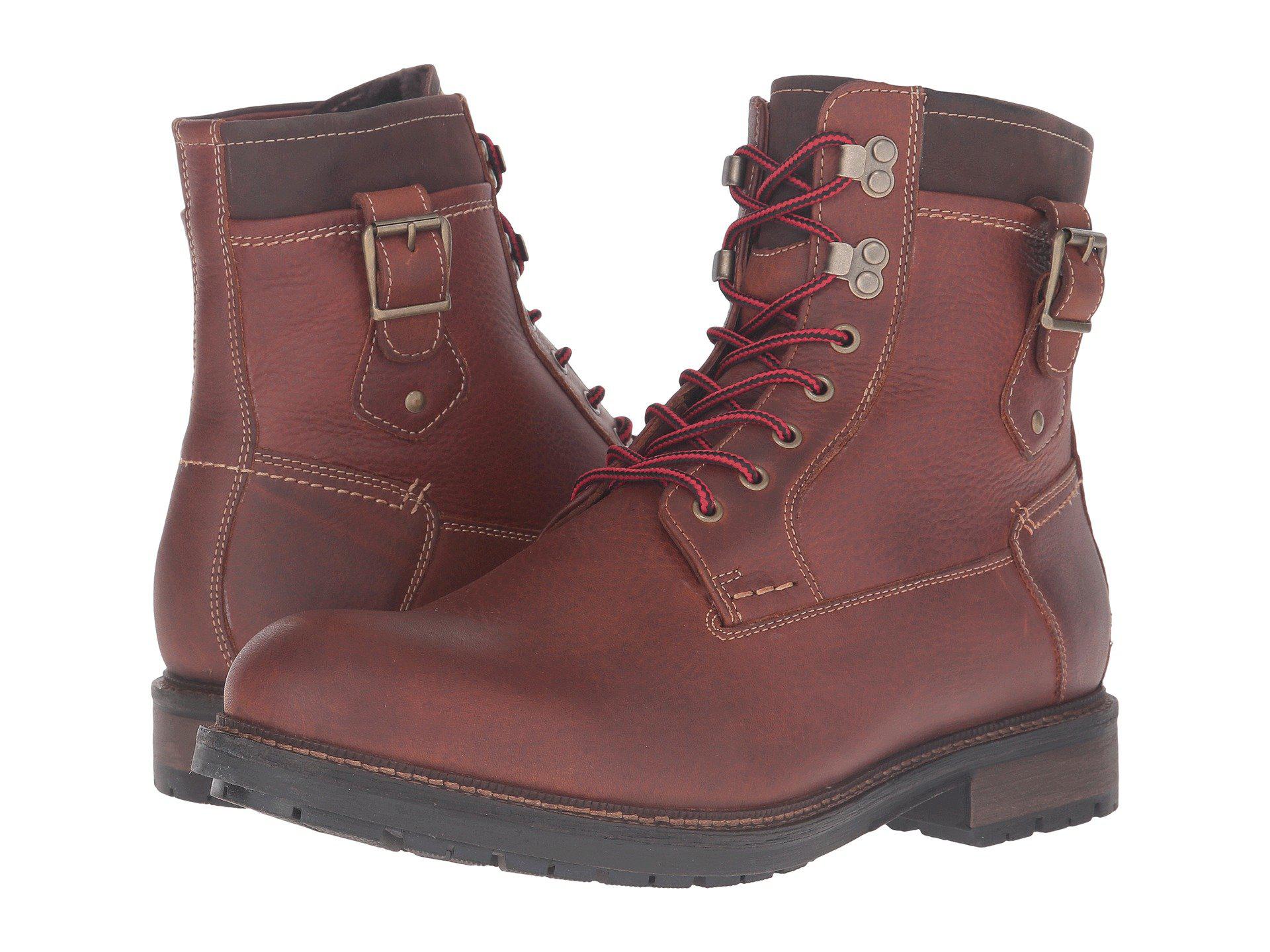 Lyst - Johnston & Murphy Waterproof Mchugh Shearling Boot in Brown for Men