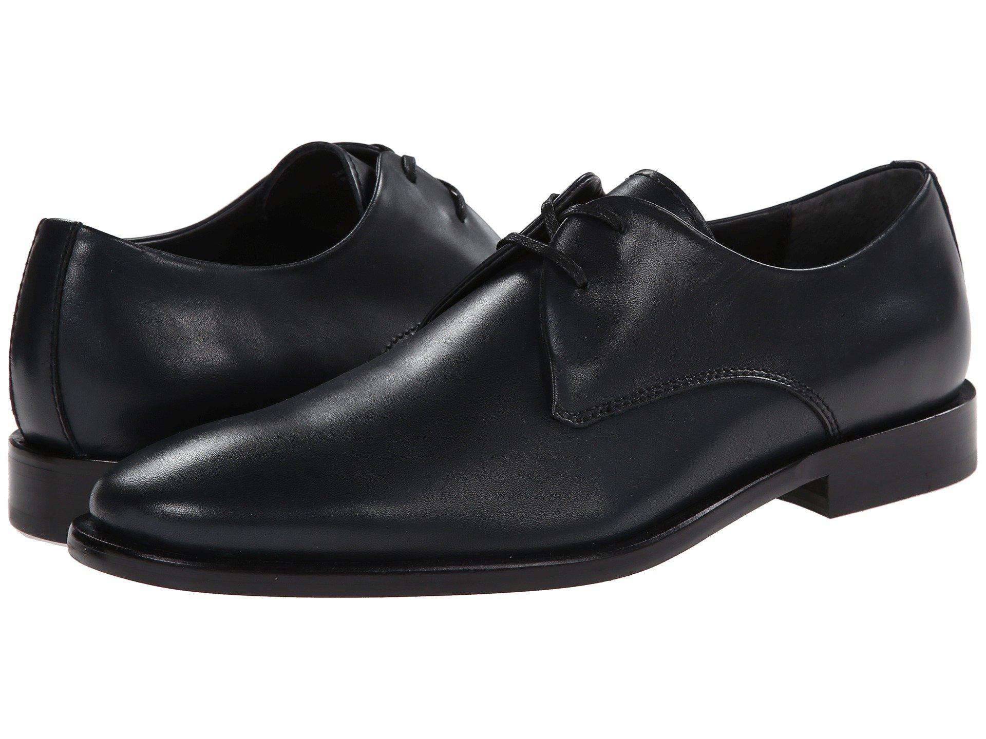 Calvin Klein Mens Rylandt Black Leather - Oxfords Calvin Klein Mens Rylandt Black Leather - Oxfords