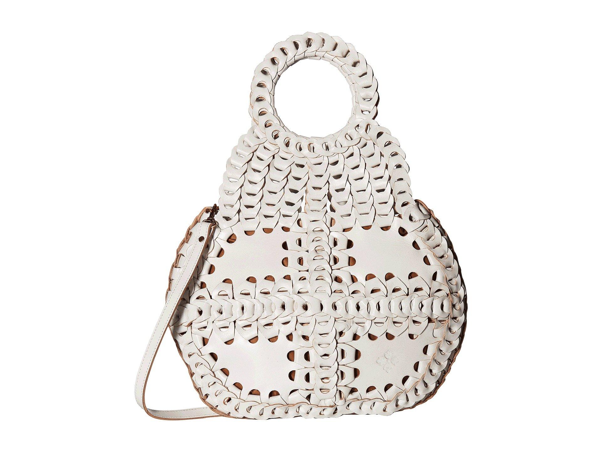 Lyst - Patricia Nash Leather Chain Link Collection Pisticci Shoulder ...