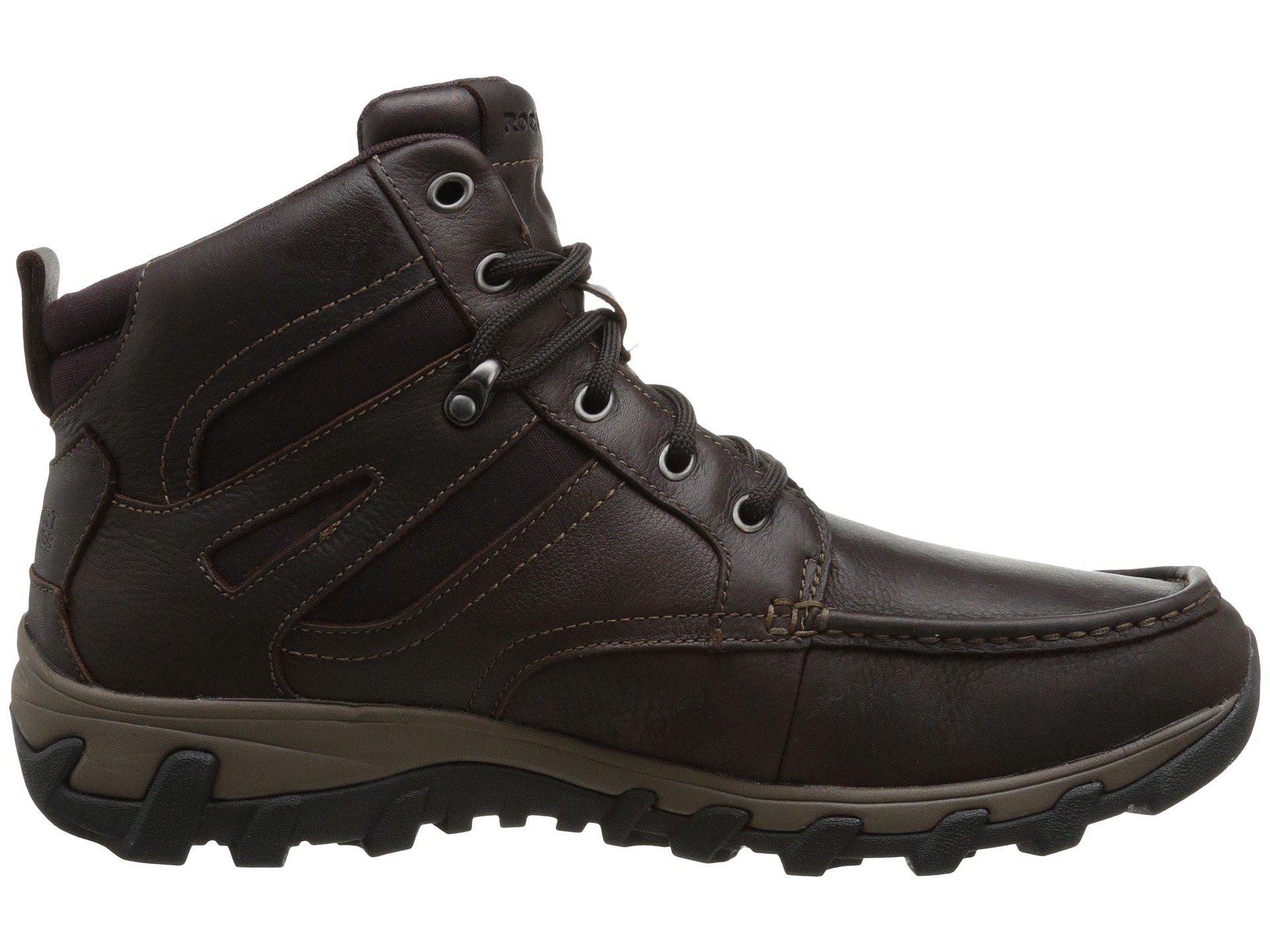 Lyst - Rockport Cold Springs Plus Mocc Toe Boot - High 7 Eyelets in ...