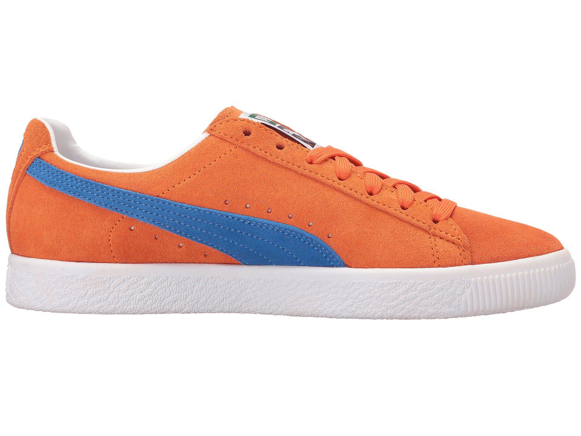 Lyst - PUMA Clyde Nyc in Orange for Men