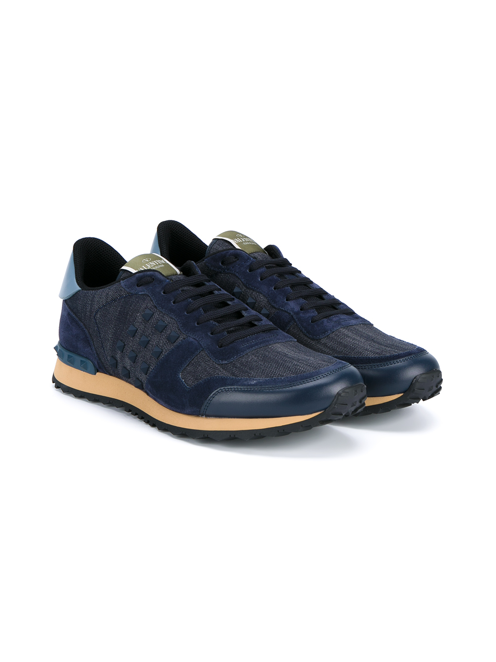 valentino trainers mens blue