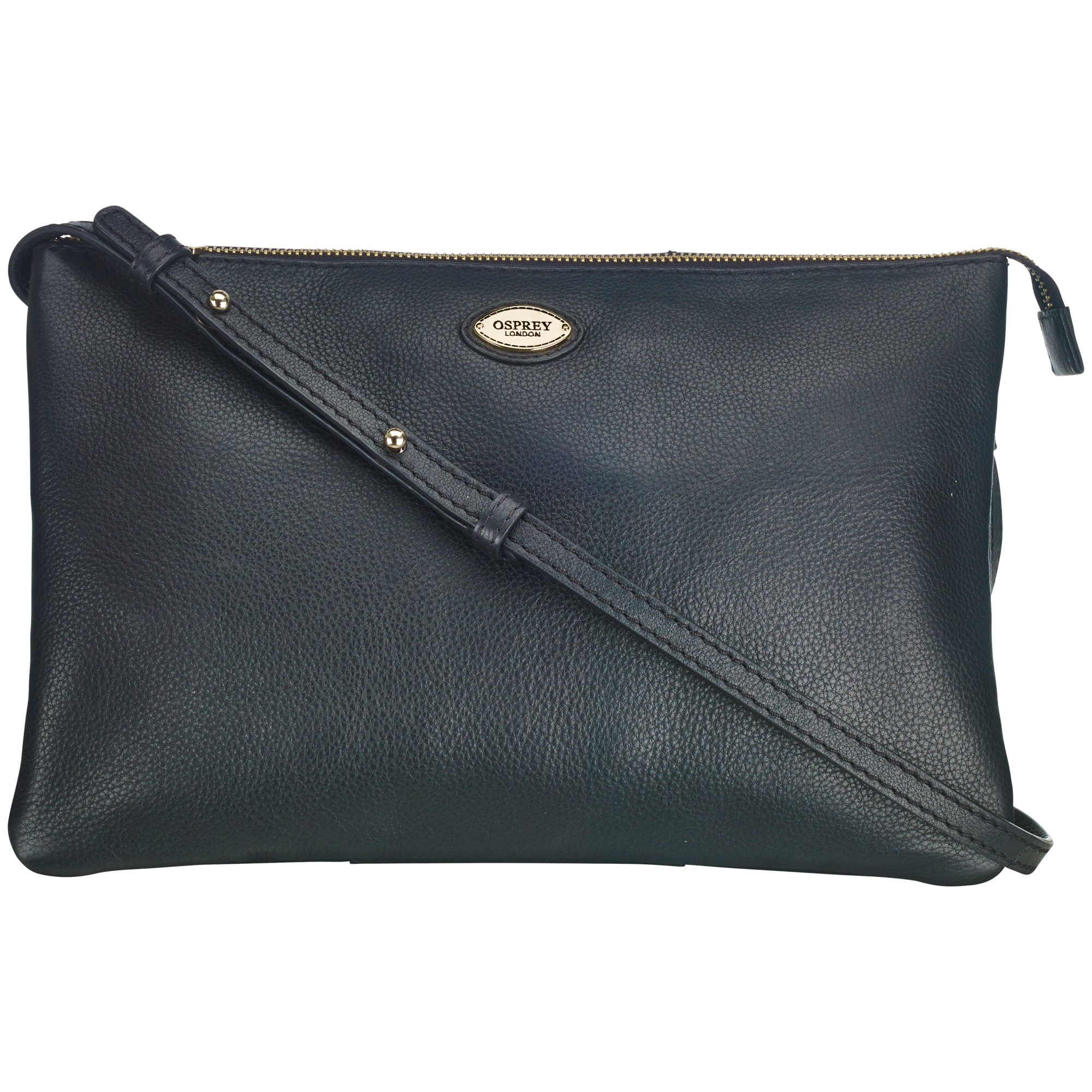 Osprey London Isla Leather Cross Body Bag In Black Lyst Gallery
