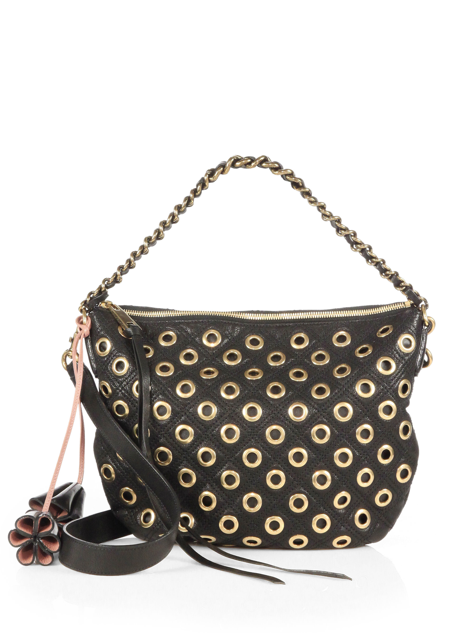 Marc Jacobs Small Nomad Hobo Bag in Black | Lyst