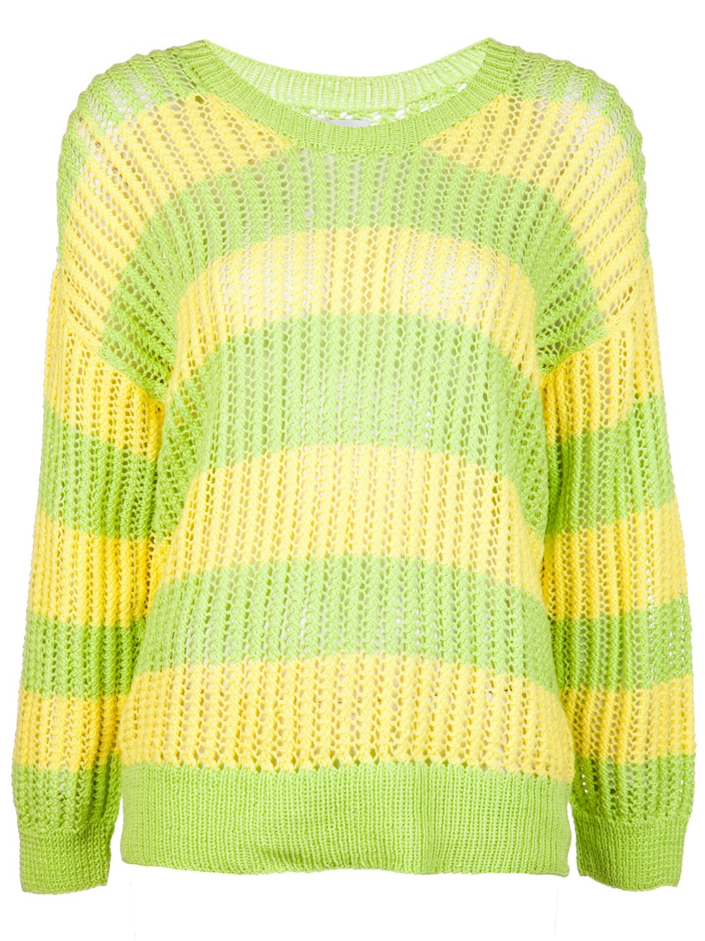 green yellow sweater