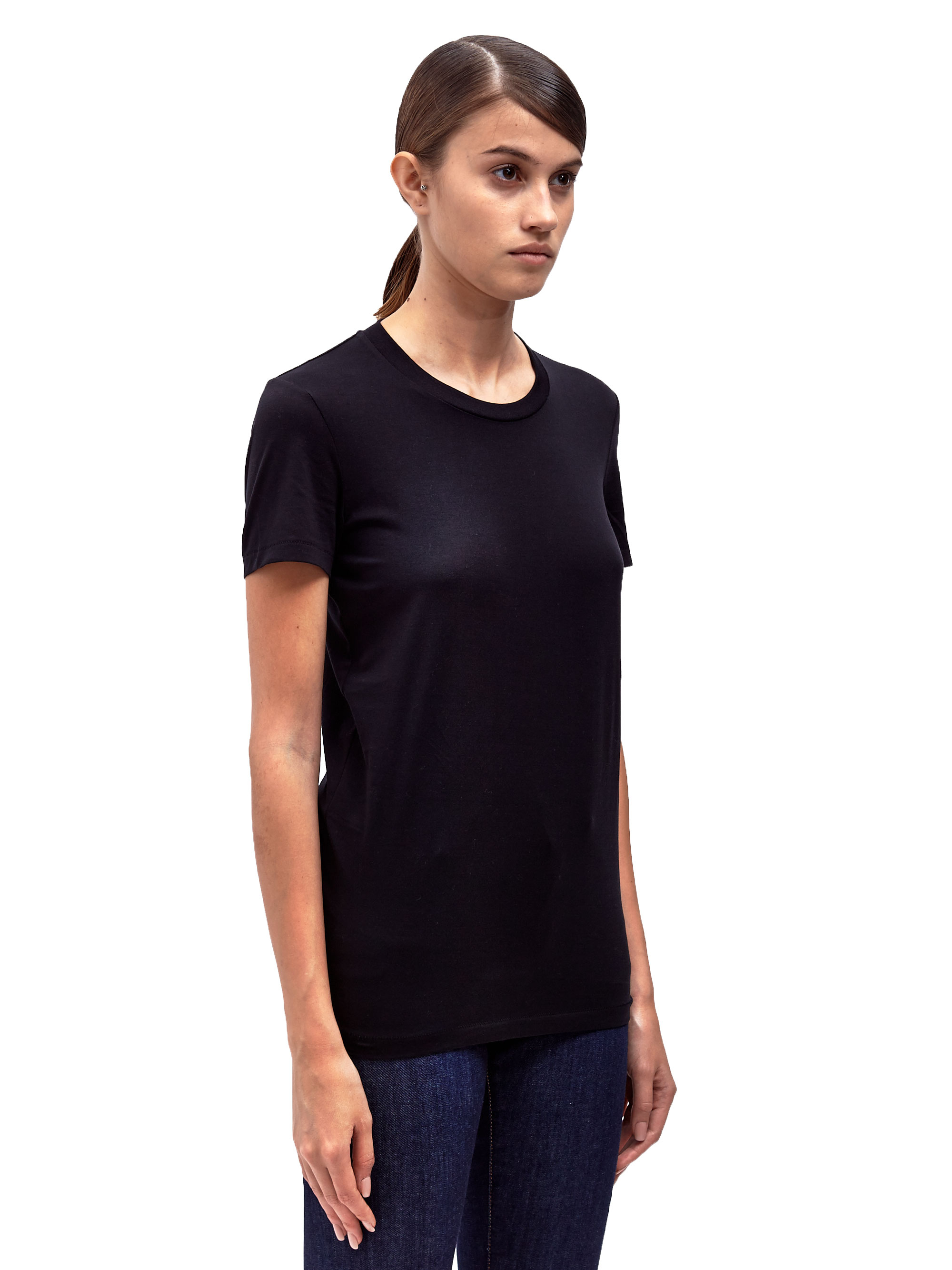 Lyst Acne Studios Womens  Bliss Classic Crew  Neck  T  Shirt  