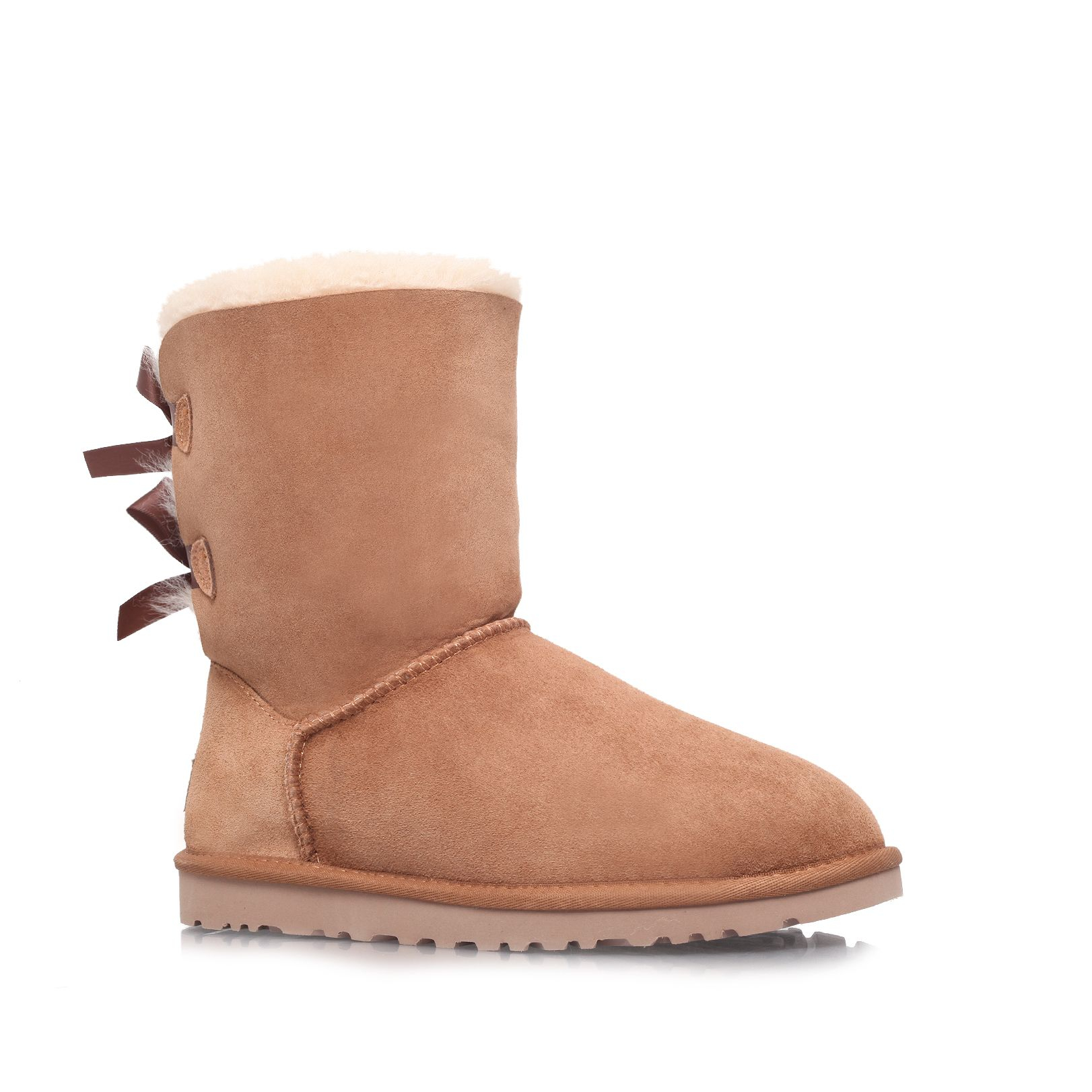 Ugg Bailey Bow Calf Boots in Brown | Lyst